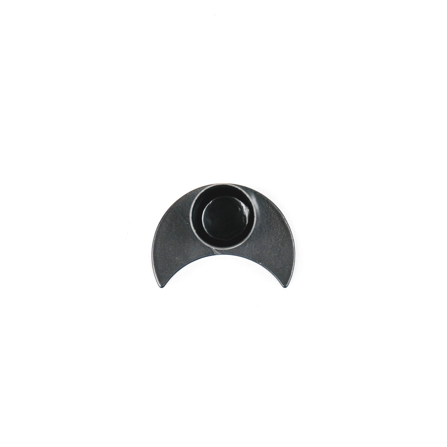 HV Moon candleholder - 5.5x4x2.7cm - Black