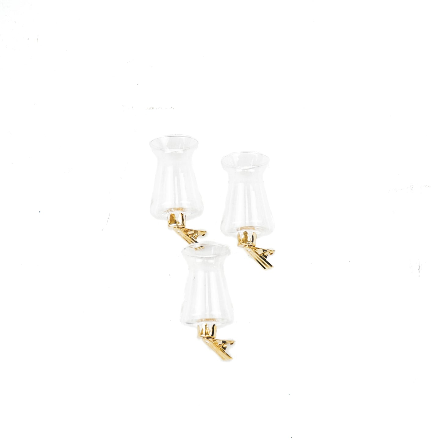 HV Clip on Vases - Set of 3 - 4x4x9CM