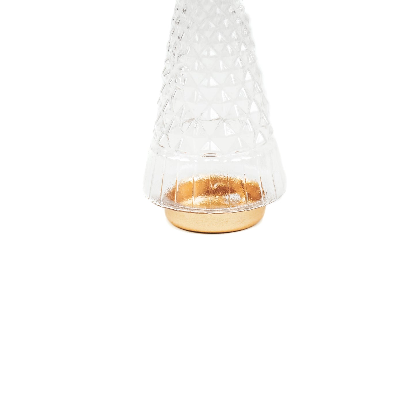 HV Glass Xmas tree - 5x5x11.5CM