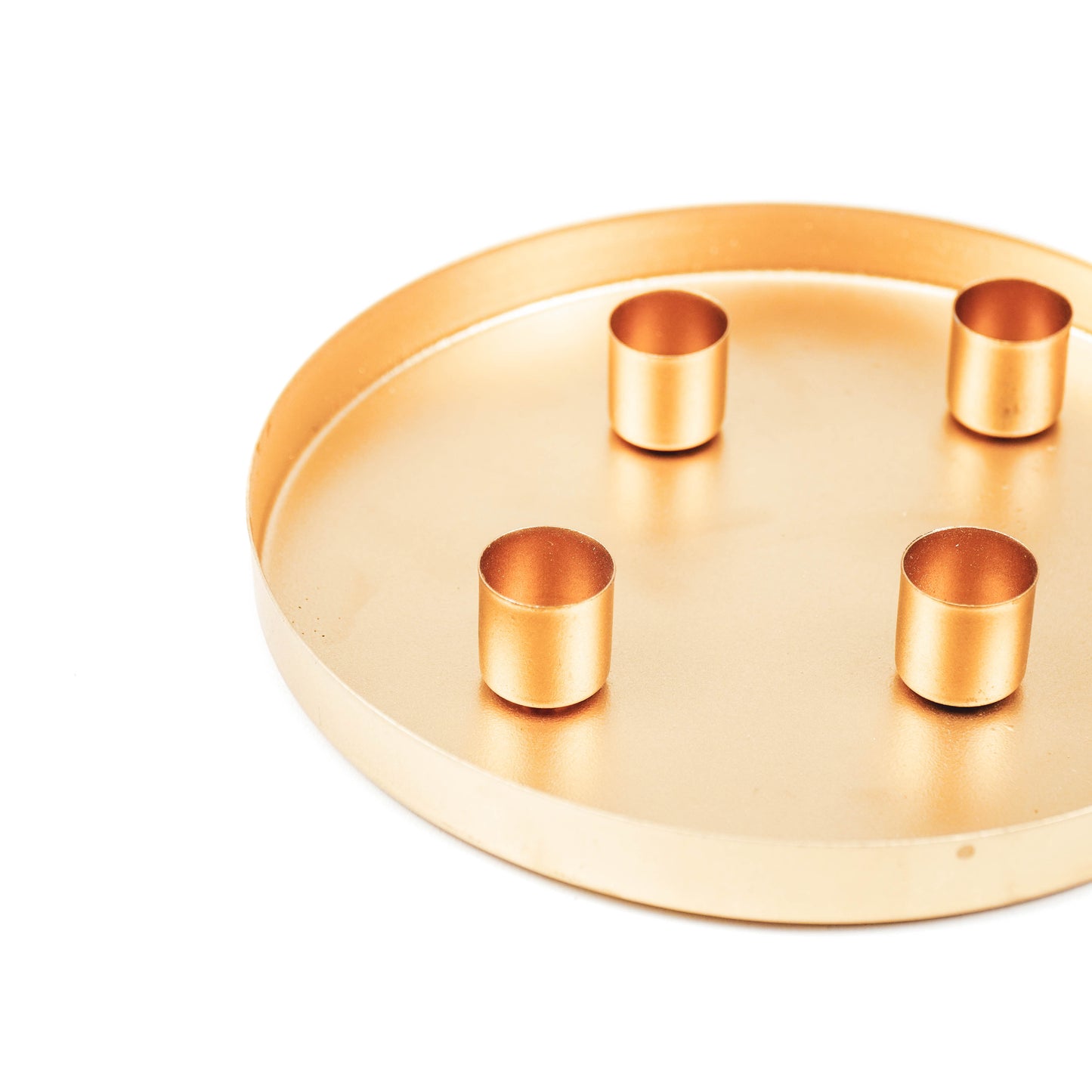 HV On the move candleholders - 20x20x2.8CM - Gold