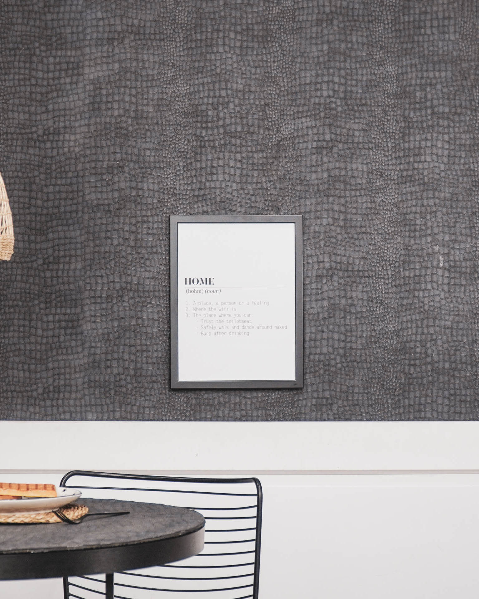 Poster - Paper - Home Dictionary - White - A3