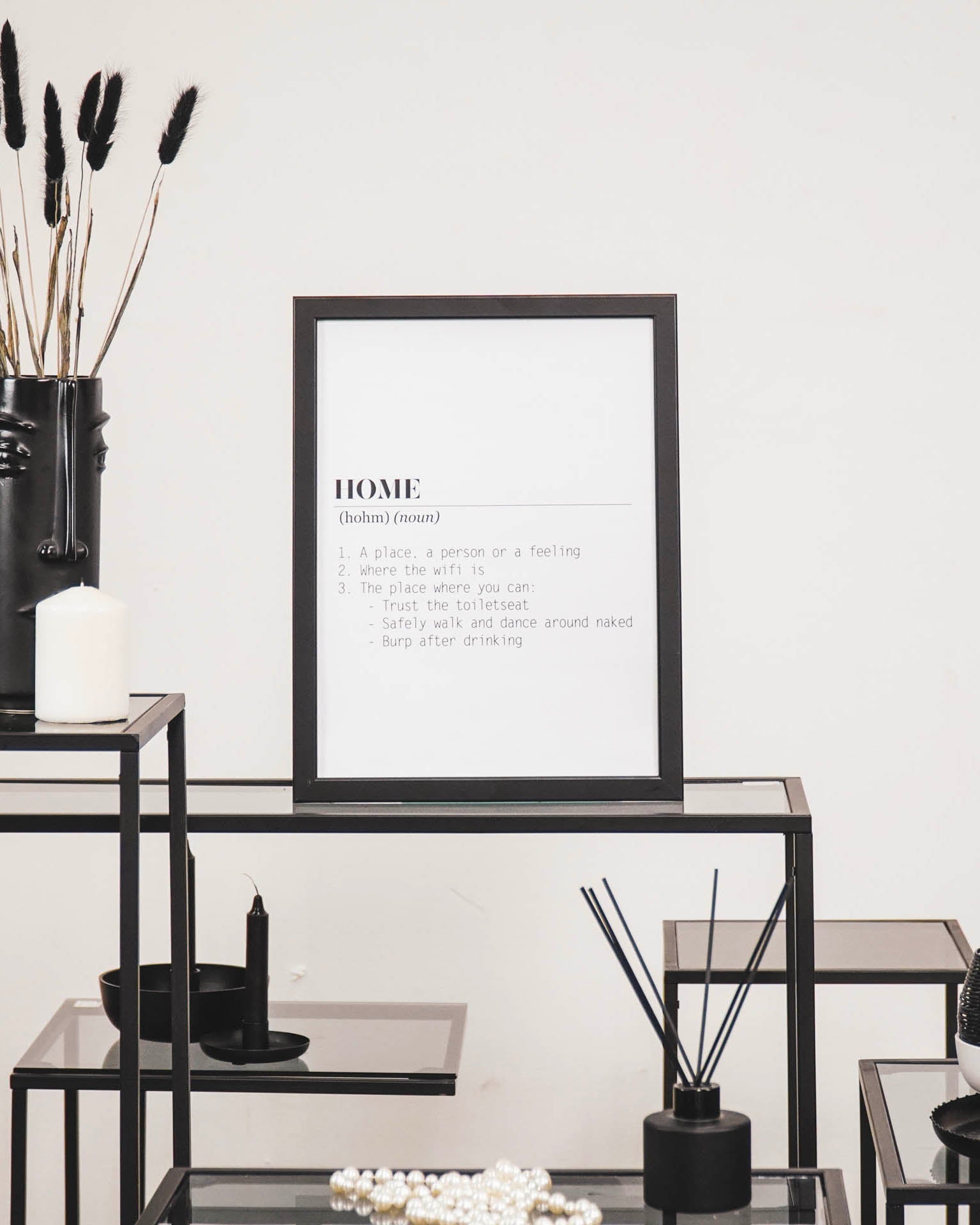 Poster - Paper - Home Dictionary - White - A3