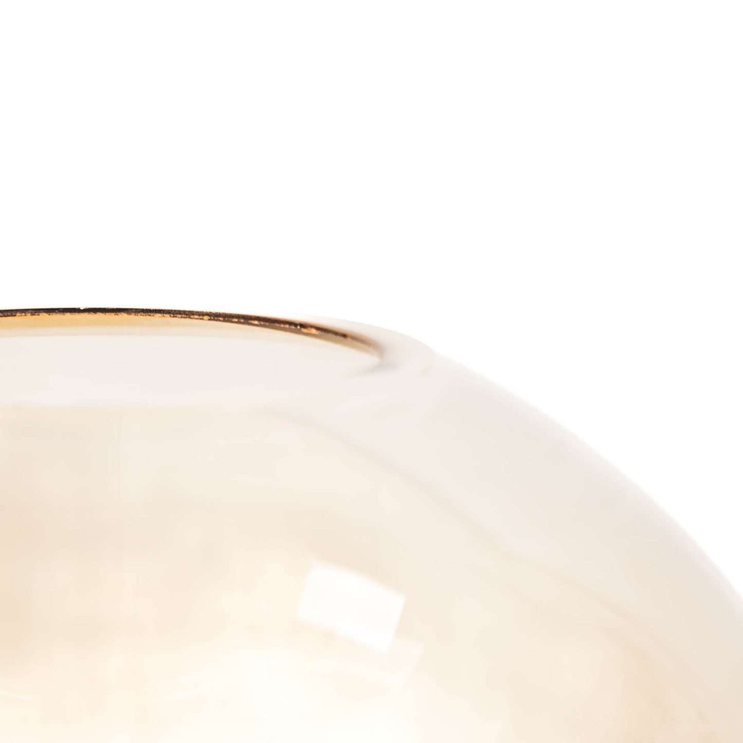 HV Vase Bowl - Smokey Glass - 20,5x23cm