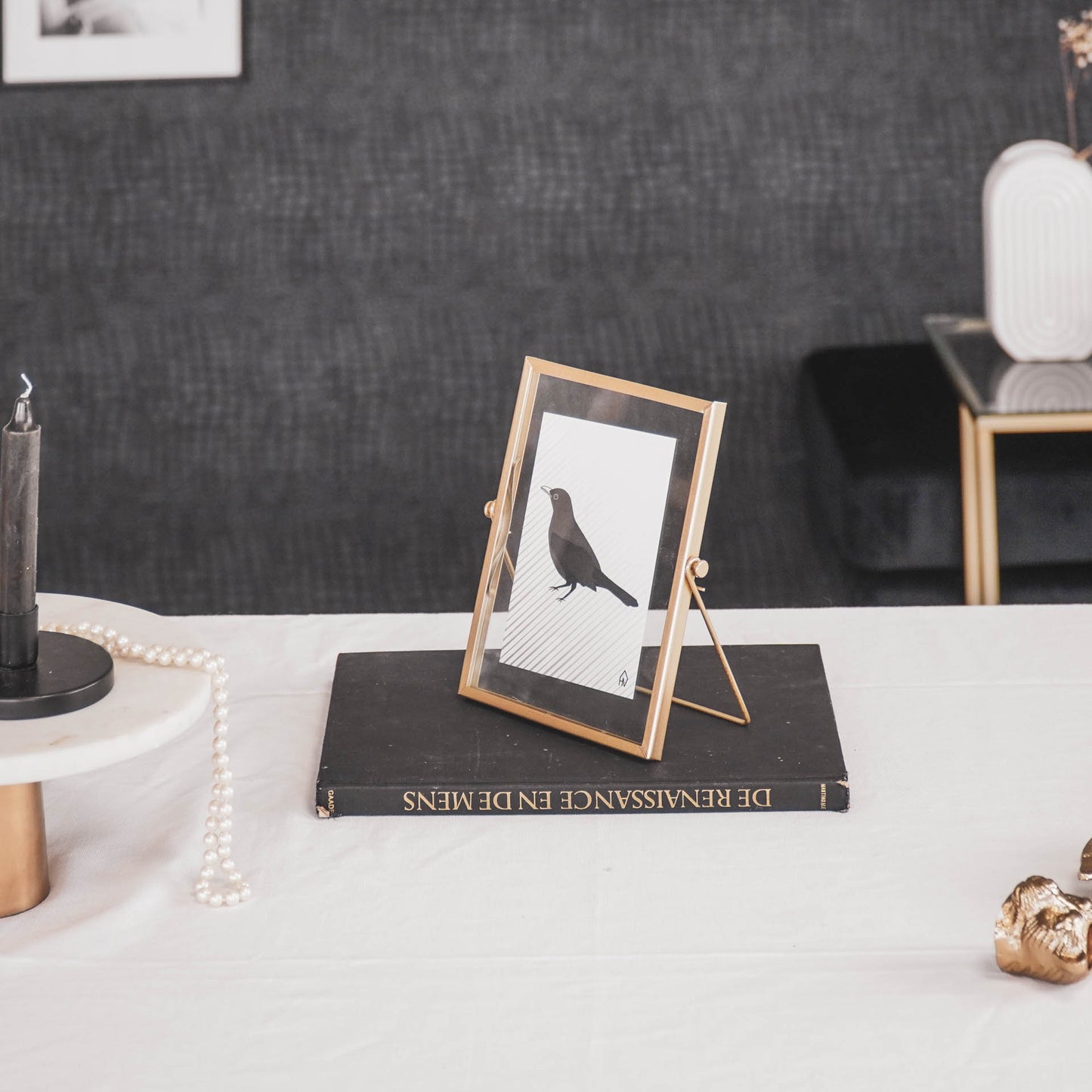 HV Picture frame - Gold - 17x1.5x20cm