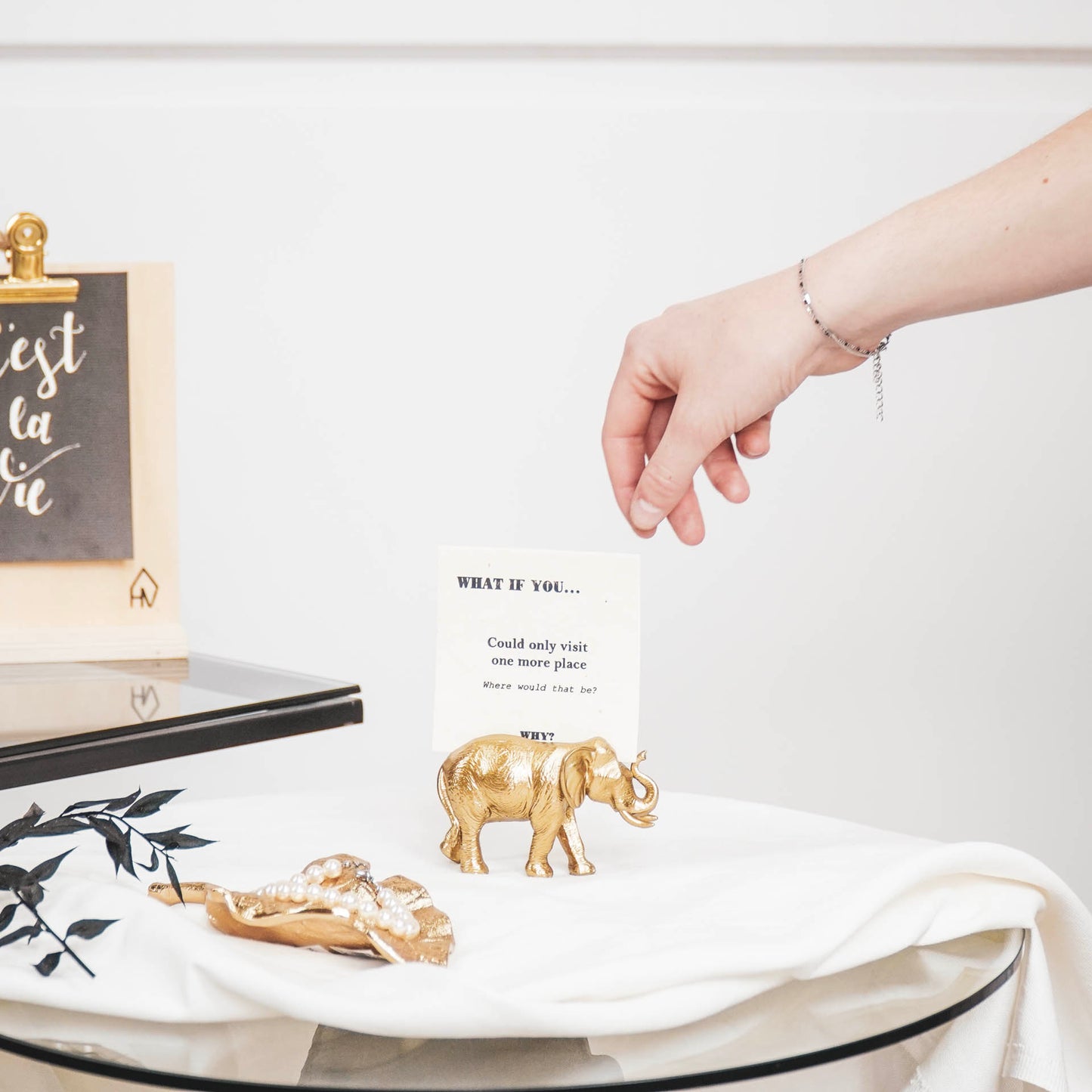 HV Elephant Cardholder Gold