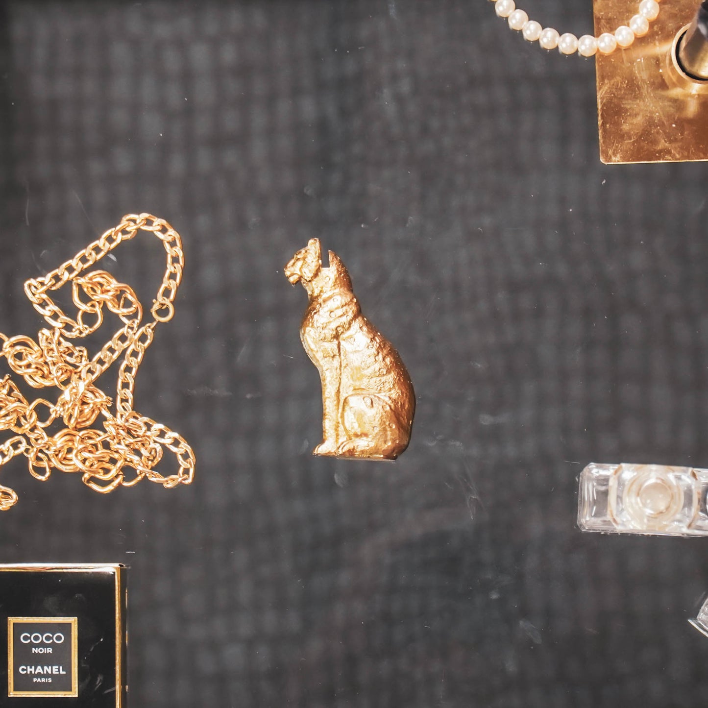 HV Leopard Cardholder - Gold