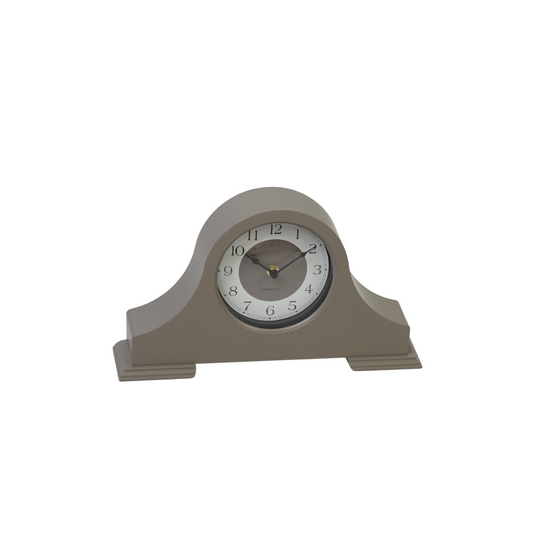Clock - Mantel Clock- Taupe - 36x8,5x20 cm