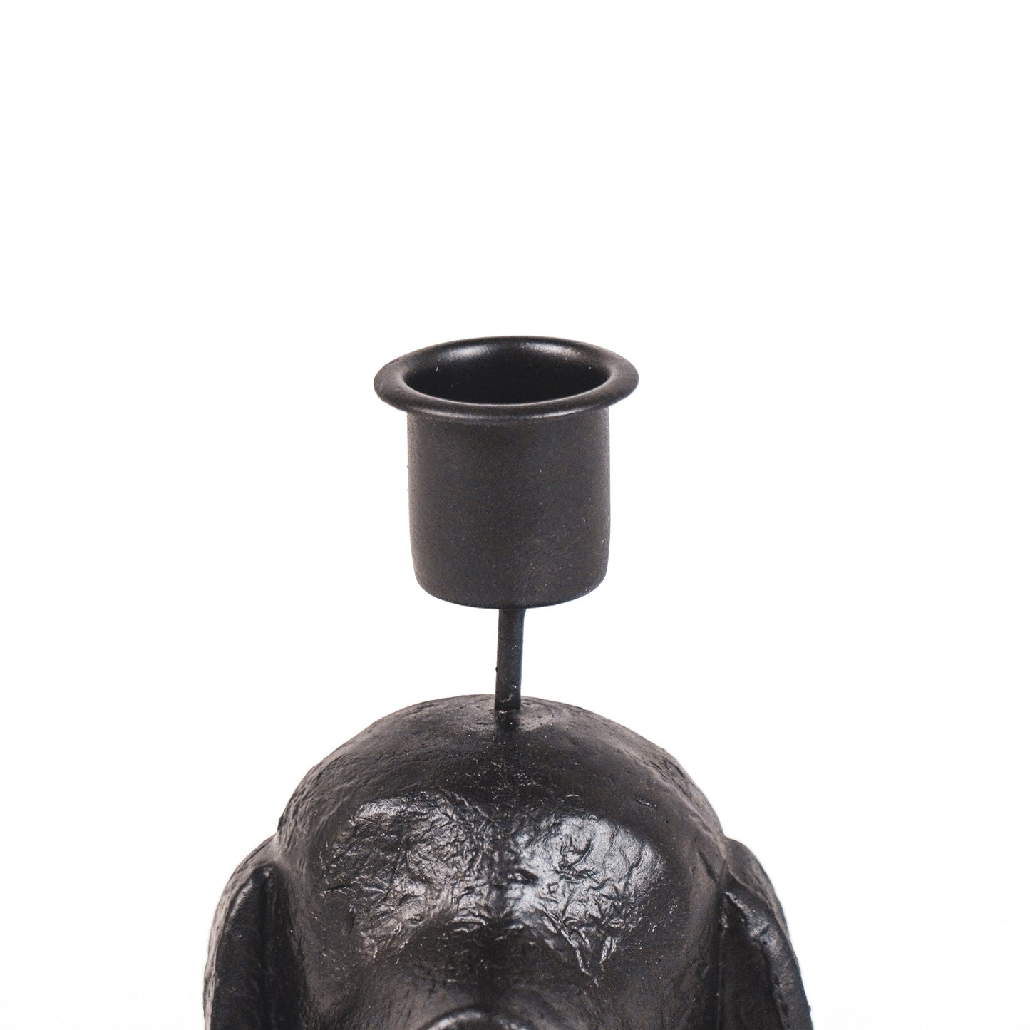 Housevitamin Dog Candle holder - Black - 18x10x19.5cm