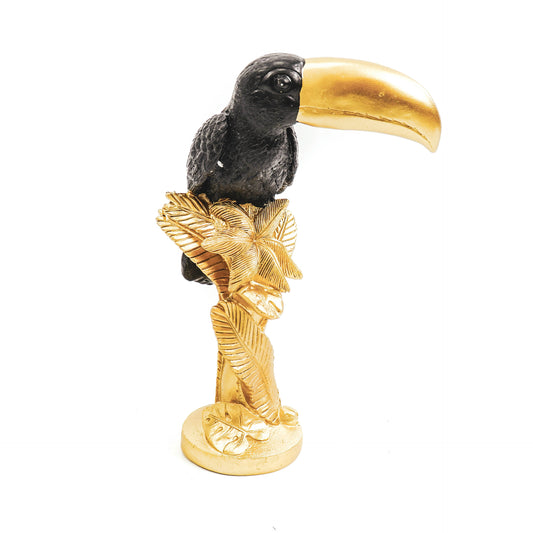HV Toucan - Black/Gold - 18x30x10 cm