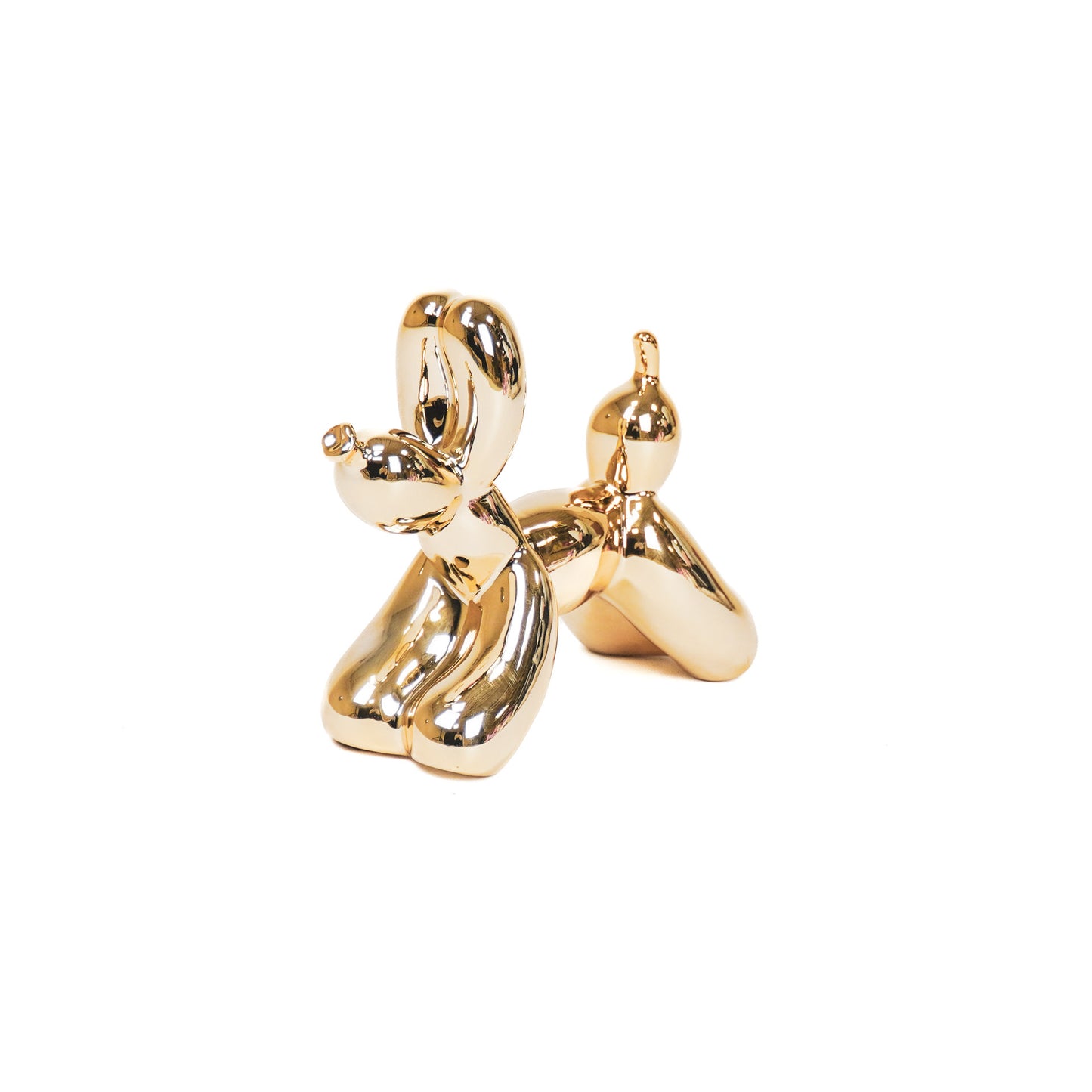 Ornament - Balloon Dog - Ceramic - Gold - 18x7x14,5cm