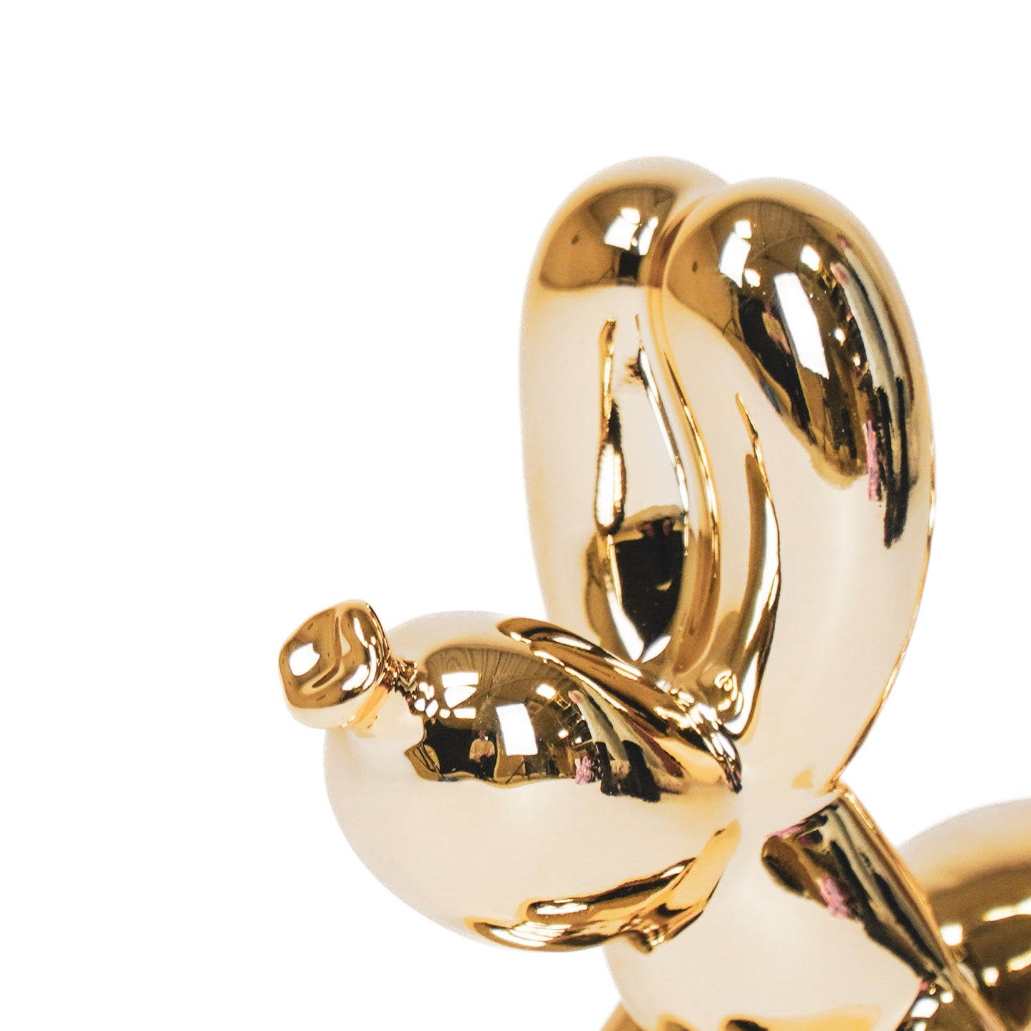 Ornament - Balloon Dog - Ceramic - Gold - 18x7x14,5cm