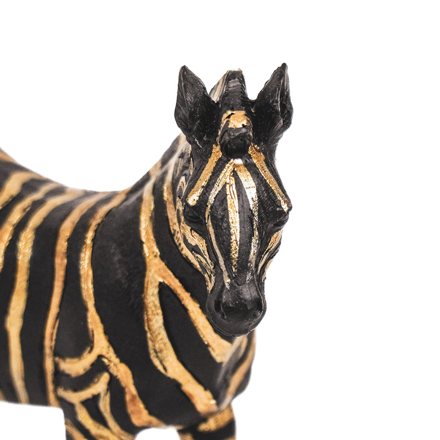 HV Zebra Figurine - Black - 13,5x4x12cm