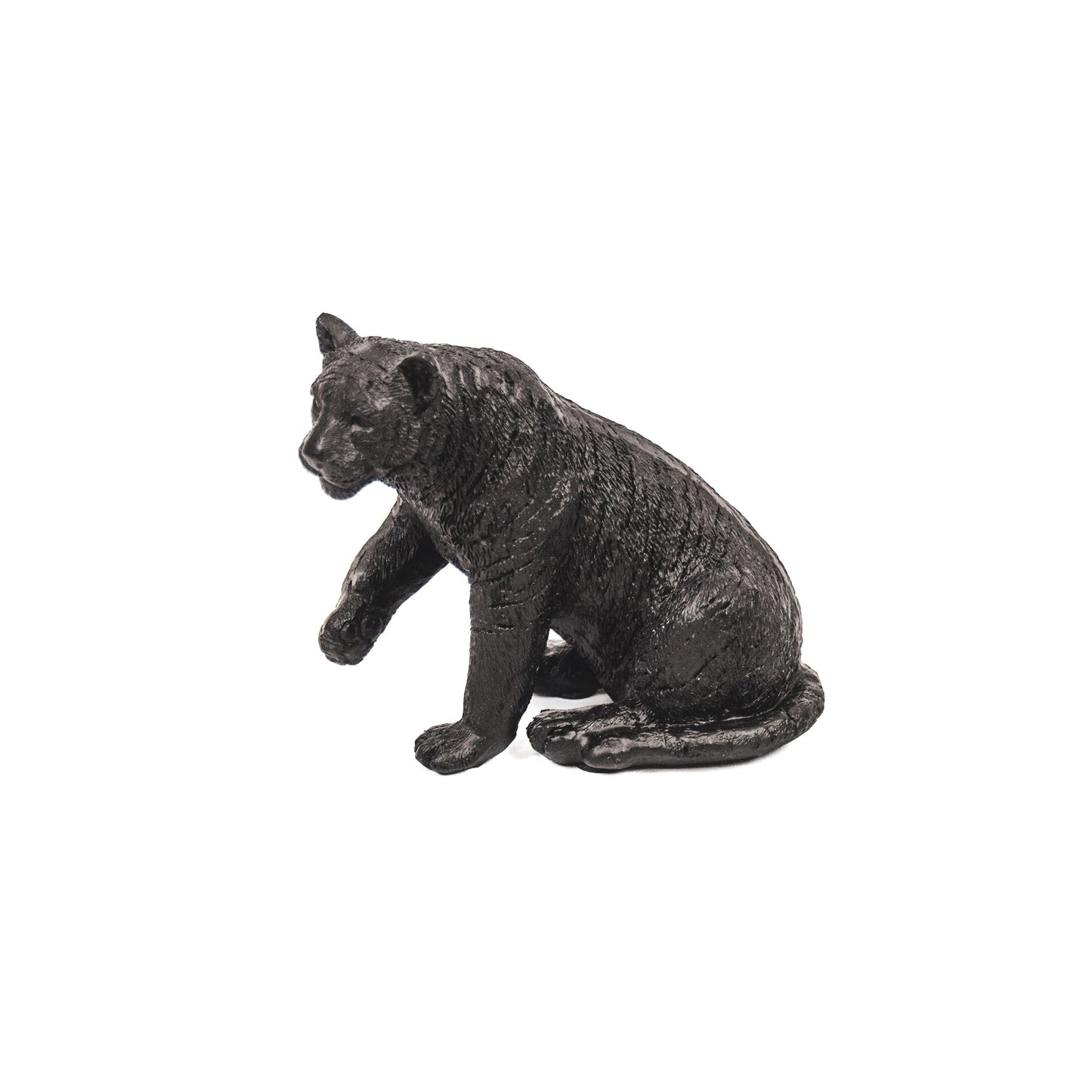 HV Tiger Figurine - Black - 10,6x6,5x9,5cm