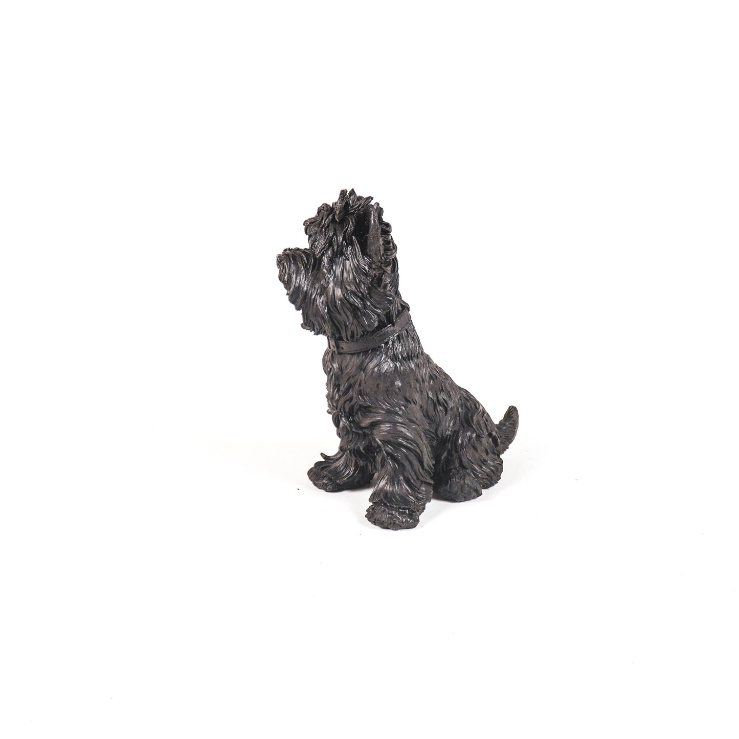HV Terrier Dog - Black - 22.5x16.5x27.5cm