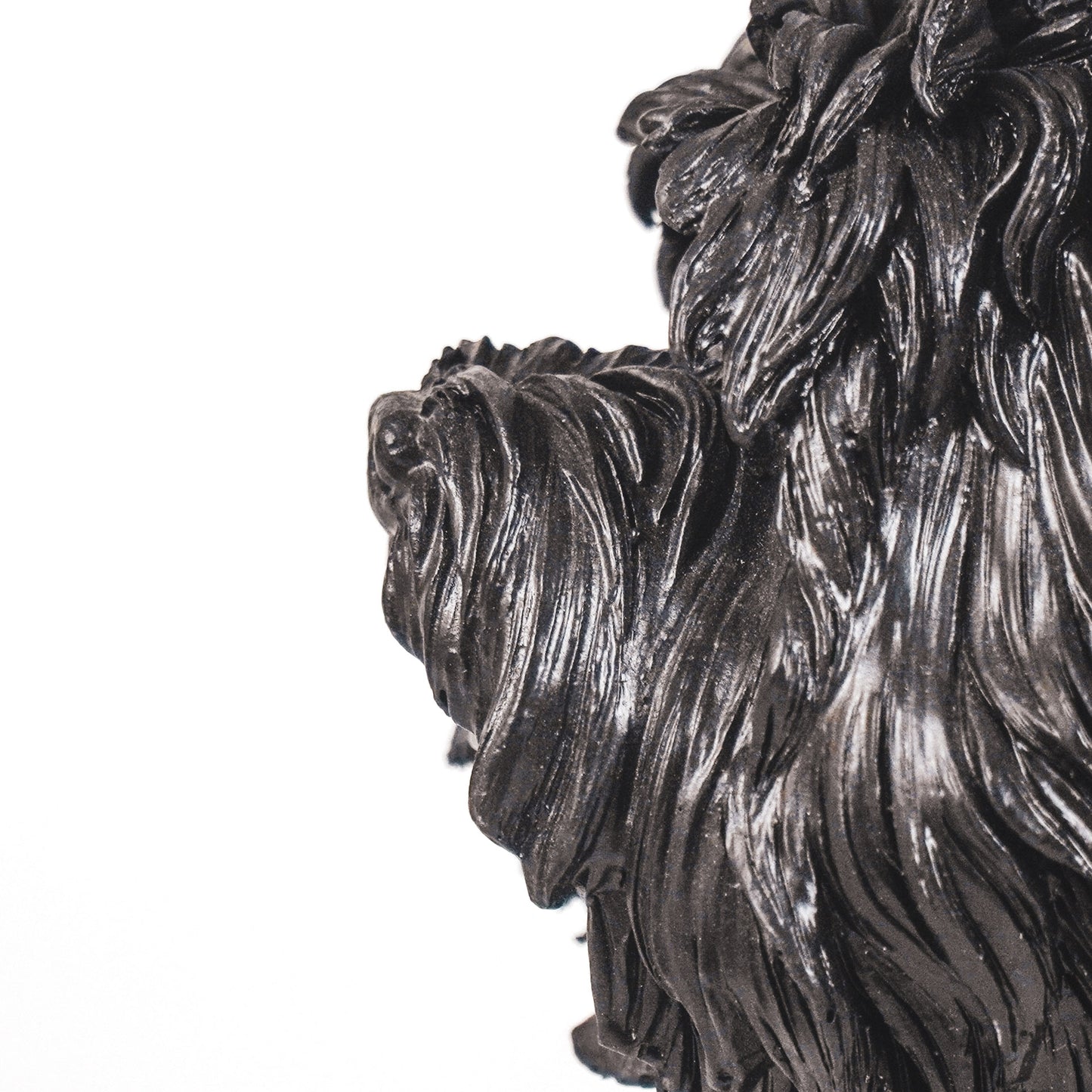 HV Terrier Dog- Black- 22.5x16.5x27.5 cm