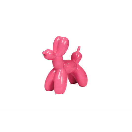 Ornament - Balloon Dog - Ceramic - Pink - 19x18,5x8,5cm