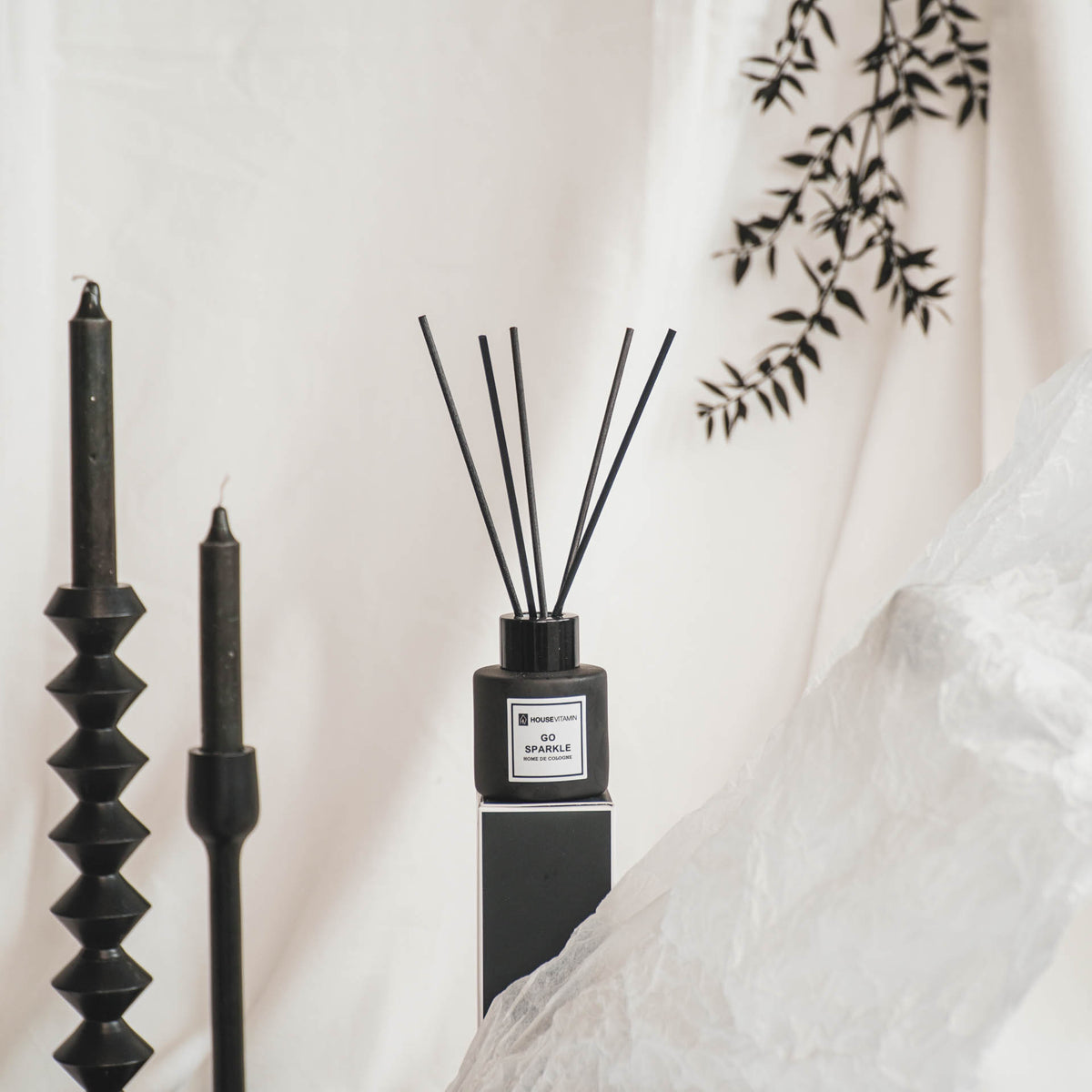 Reed Diffuser - Go Sparkle - Amber - 50 ml