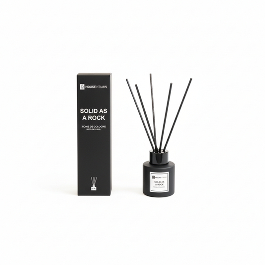 Reed Diffuser - Glass/ Fibre- 50 ml - Solid as a rock