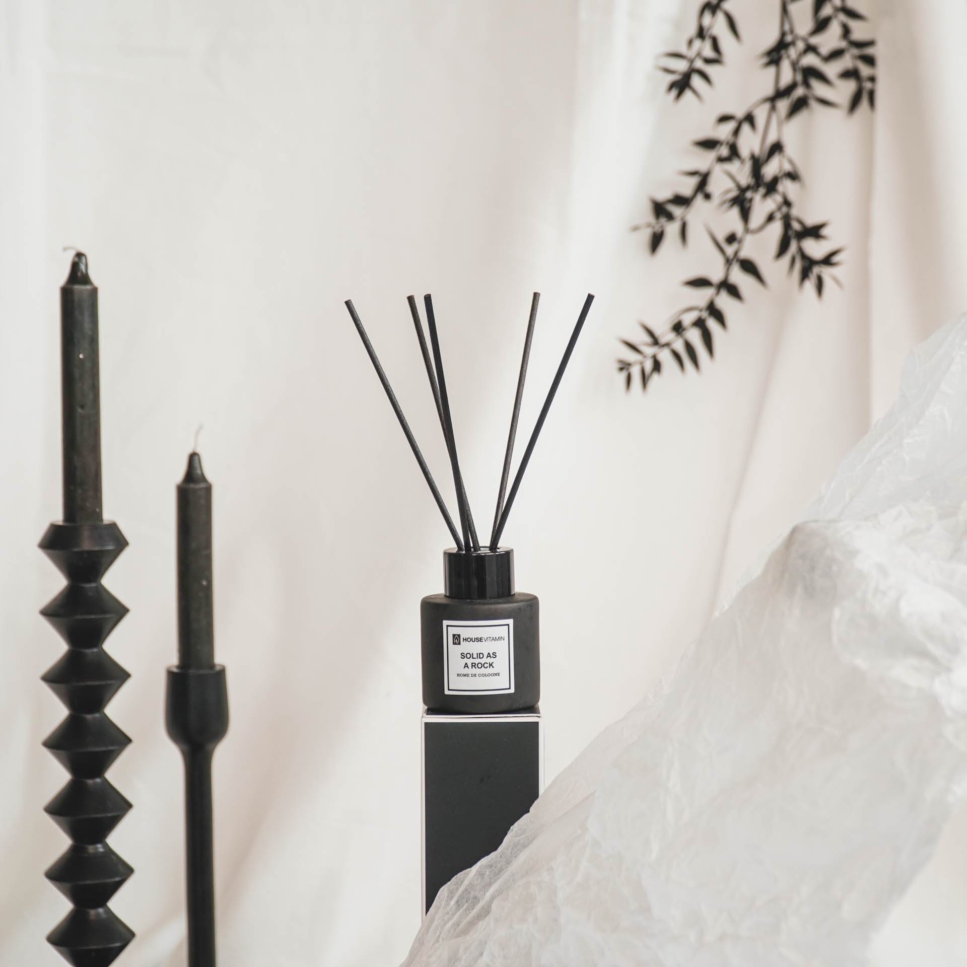Reed Diffuser - Solid as a rock - Bergamot - 50 ml