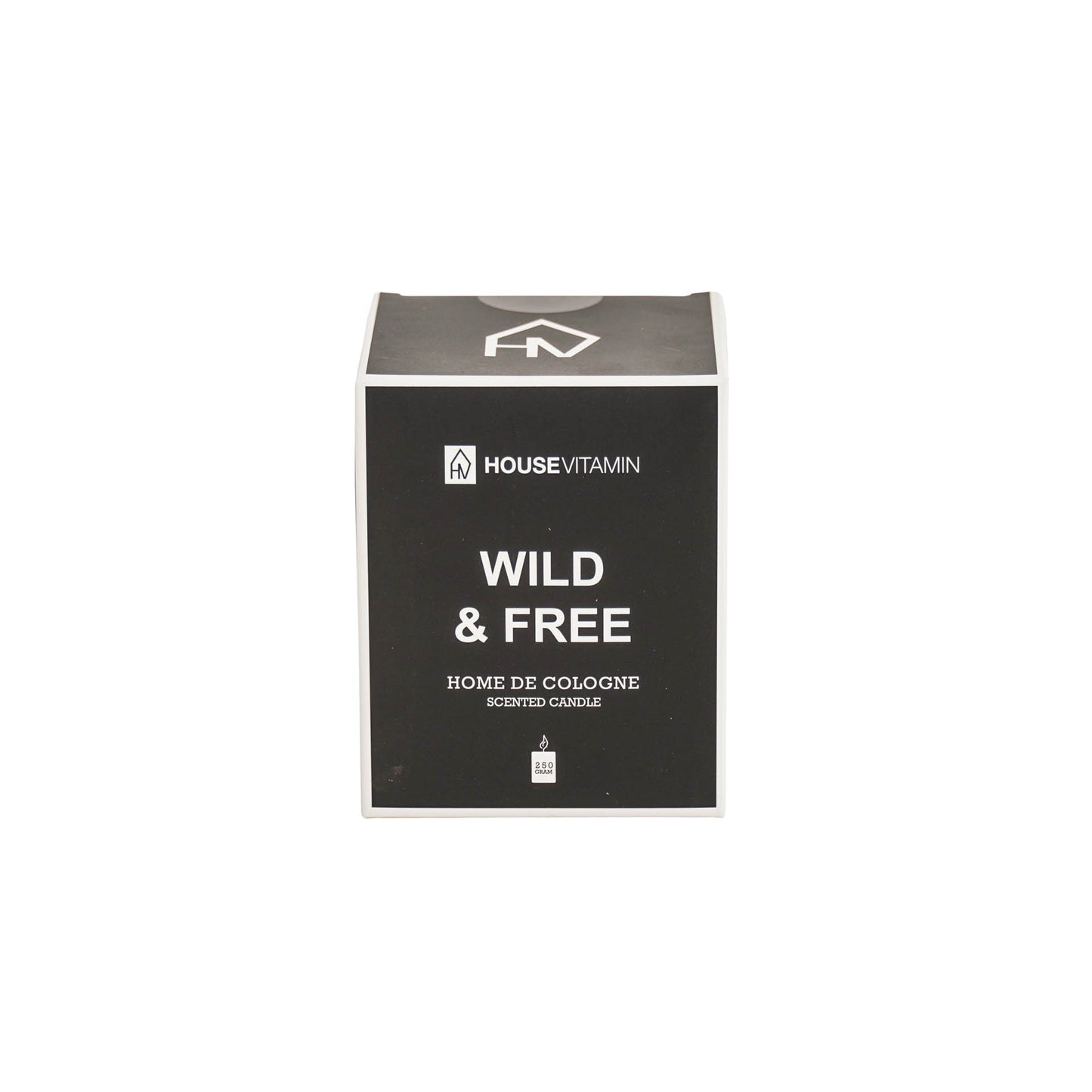 Scented Candle - Perfumed Wax - 250gr - Wild and free