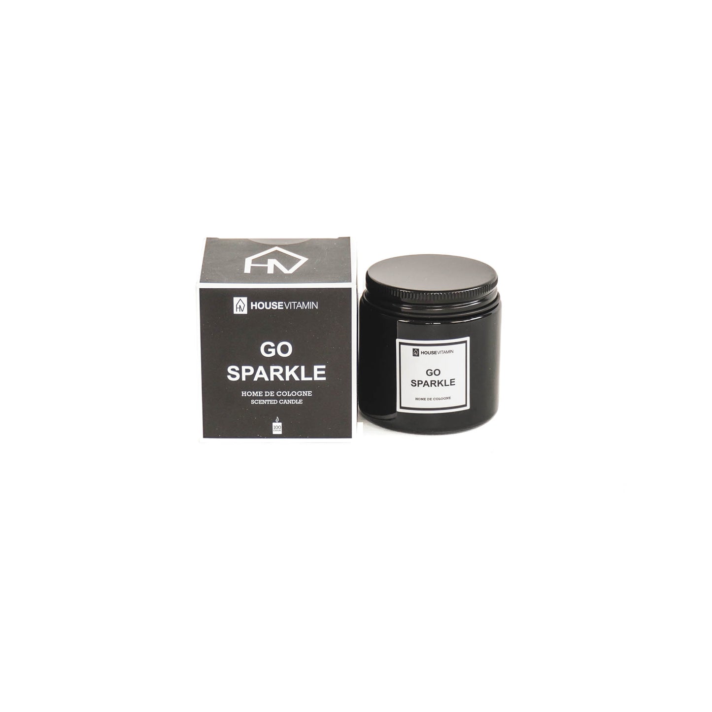 HV Home de Cologne Scented Candle - 100gr - Go Sparkle