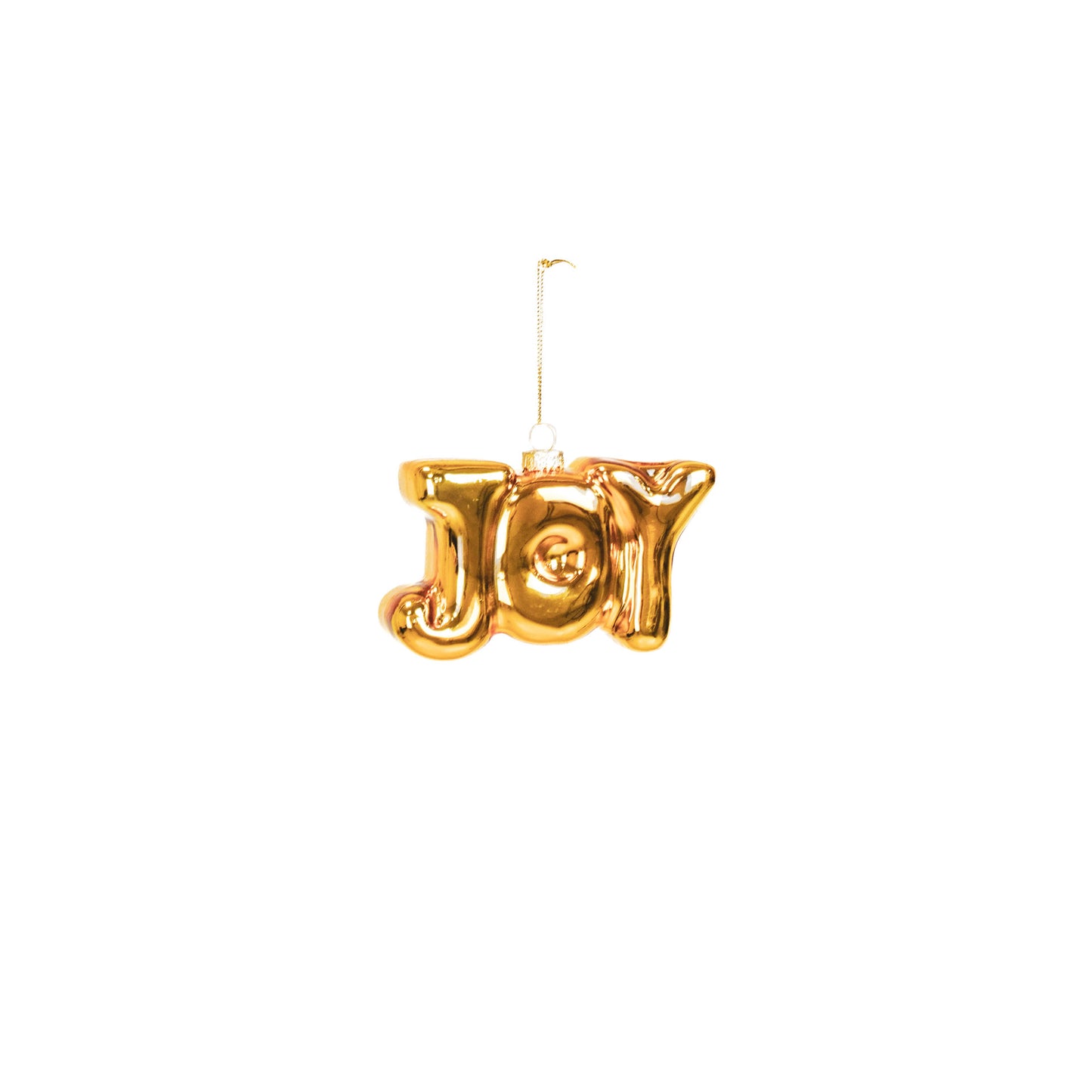 HV JOY Ornament-Set of 2-Glass-11x3,5x7cm