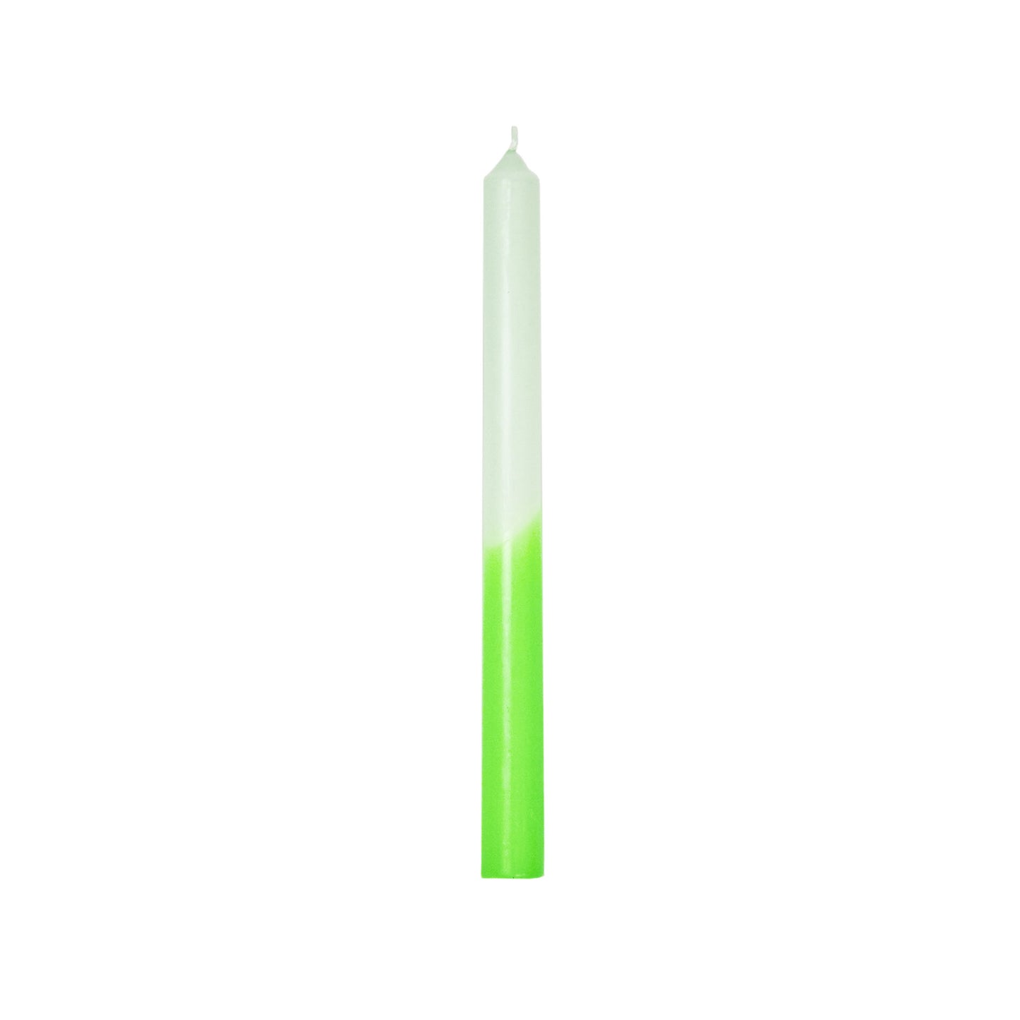 Tapers -Dipdye-Wax - Green - S4 - 25,8x9,5x2,5cm