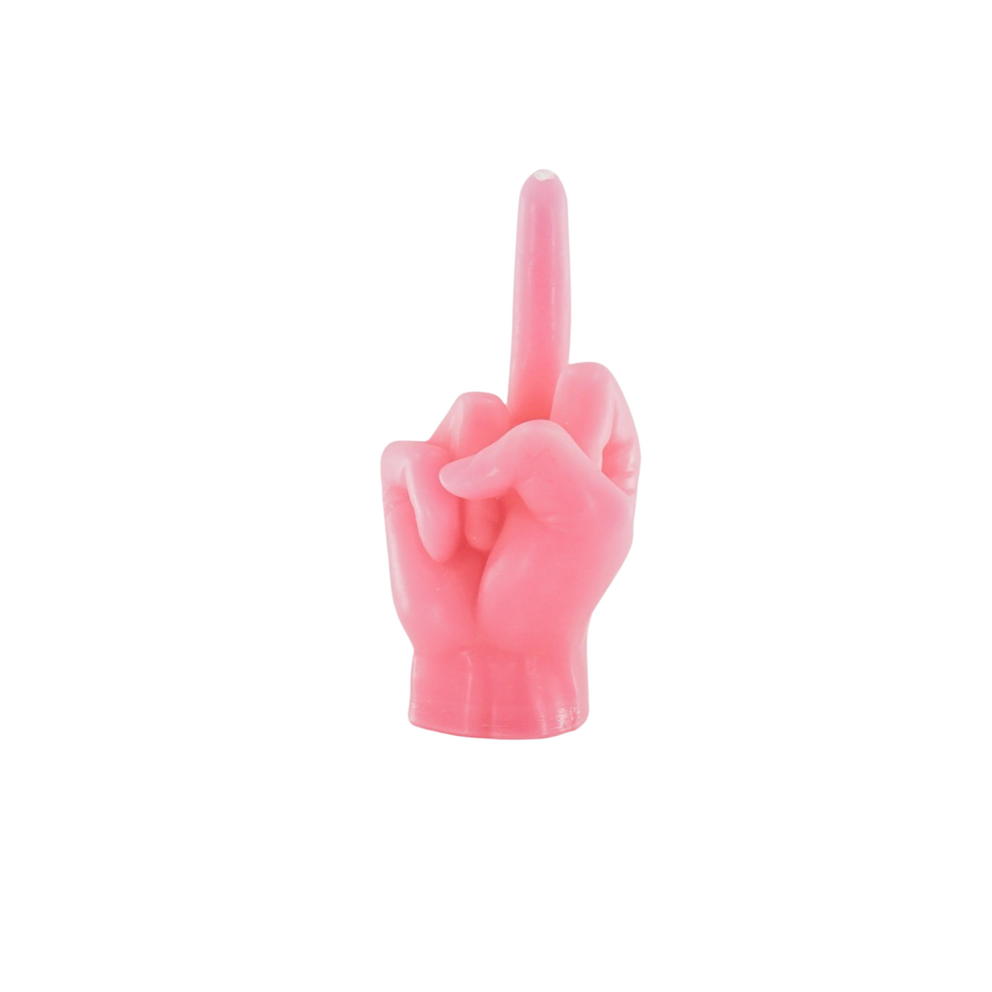 Candle - F*ck You Finger - Wax - Pink - 310gram - 10x9x17cm