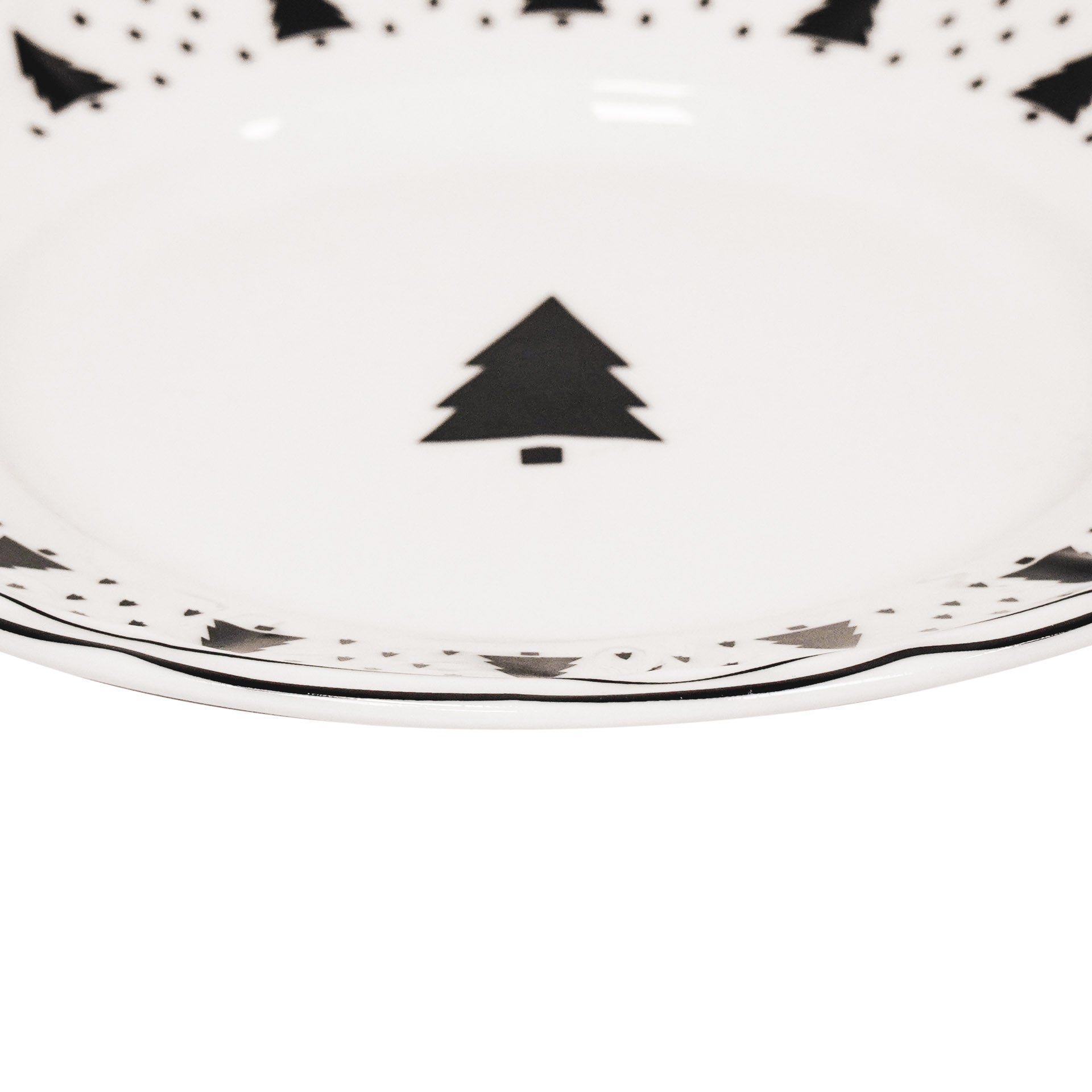 Plate - Xmas Tree - Newbone China - 10x15x1,5cm
