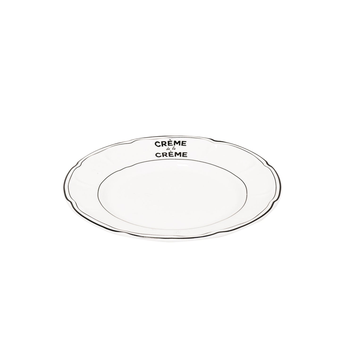 Plate - Creme de la Creme - Newbone China - 10x15x1,5cm