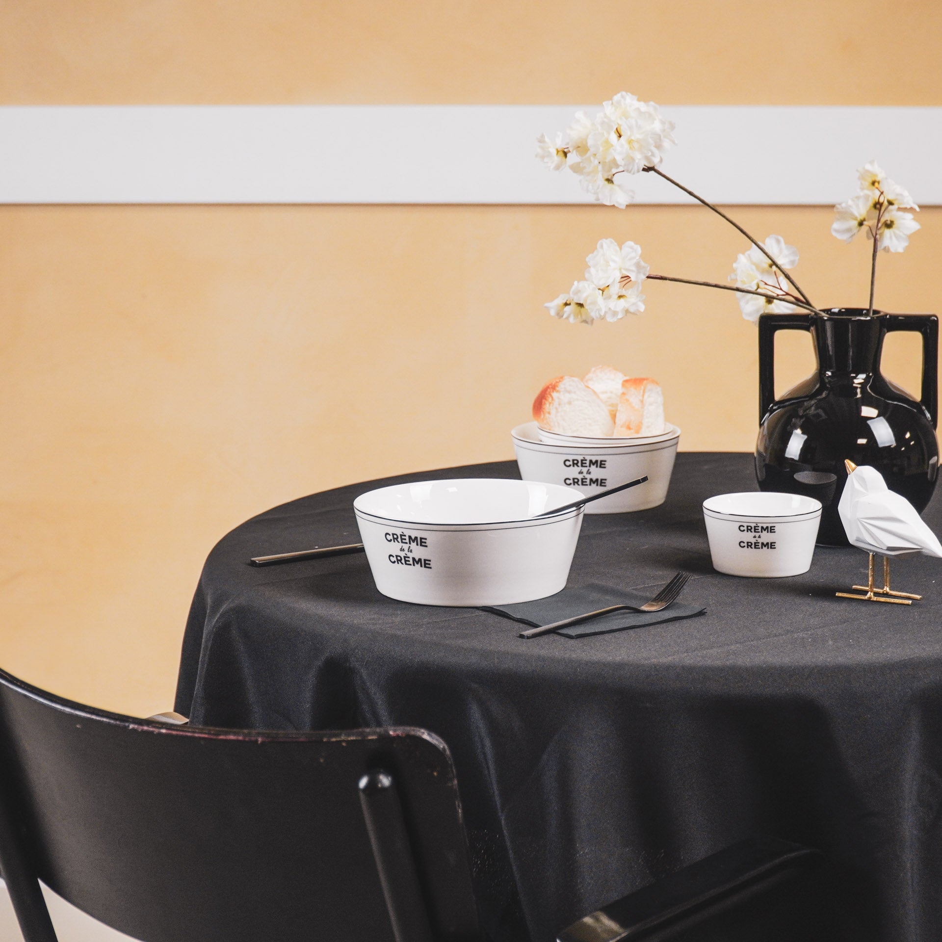 Bowl - Creme de la Creme - Newbone China - 17,5x17,5x6,5cm