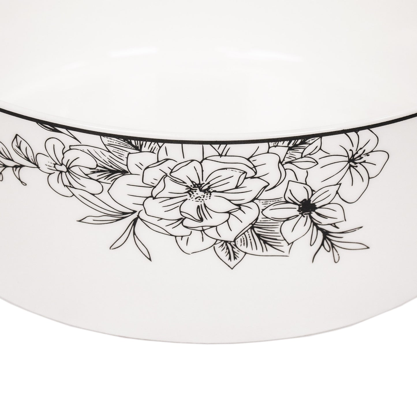 Bowl - Newbone China - Les Fleurs - 17,5x17,5x6,5cm