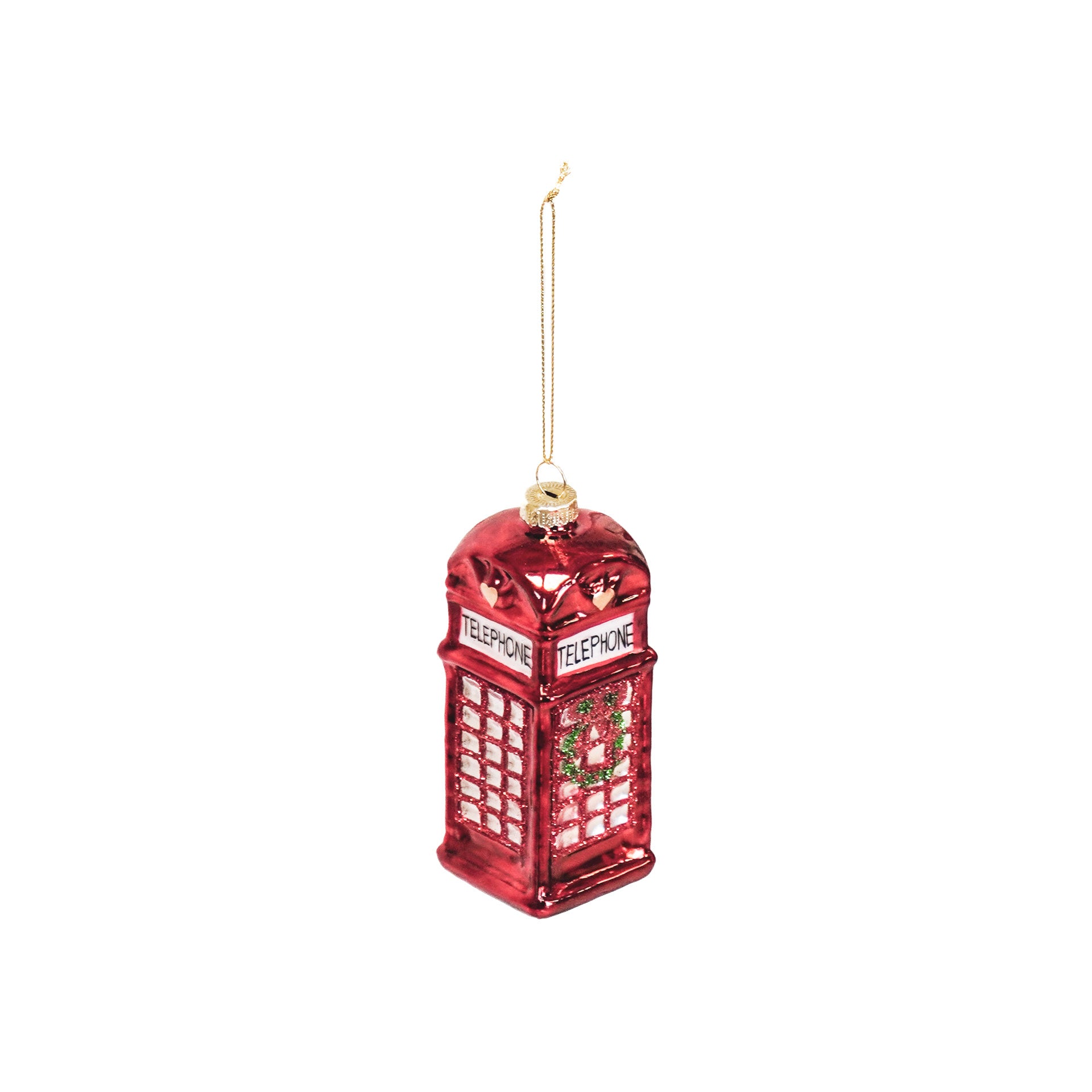 Xmas Hanger - Jubilee Kiosk - Glass - 4,5x4,5x12cm