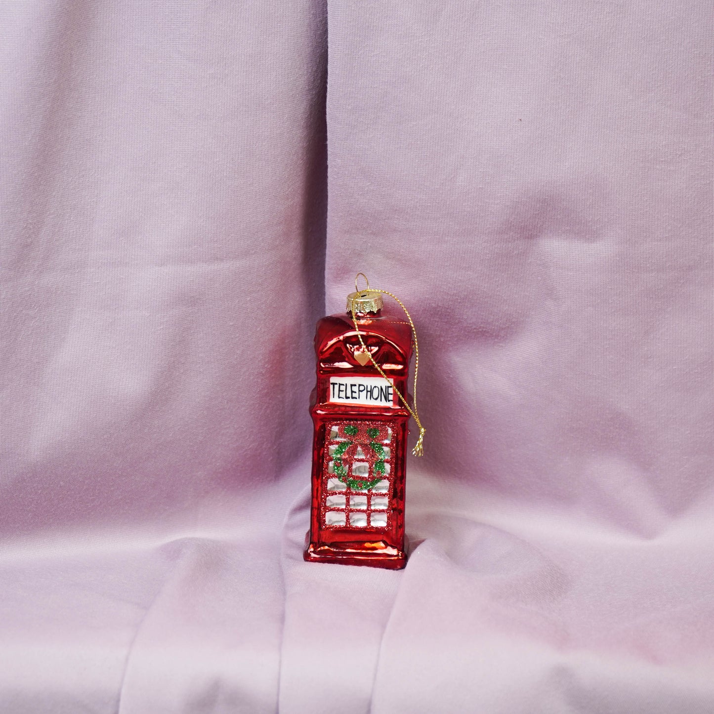 Xmas Hanger - Jubilee Kiosk - Glass - 4,5x4,5x12cm