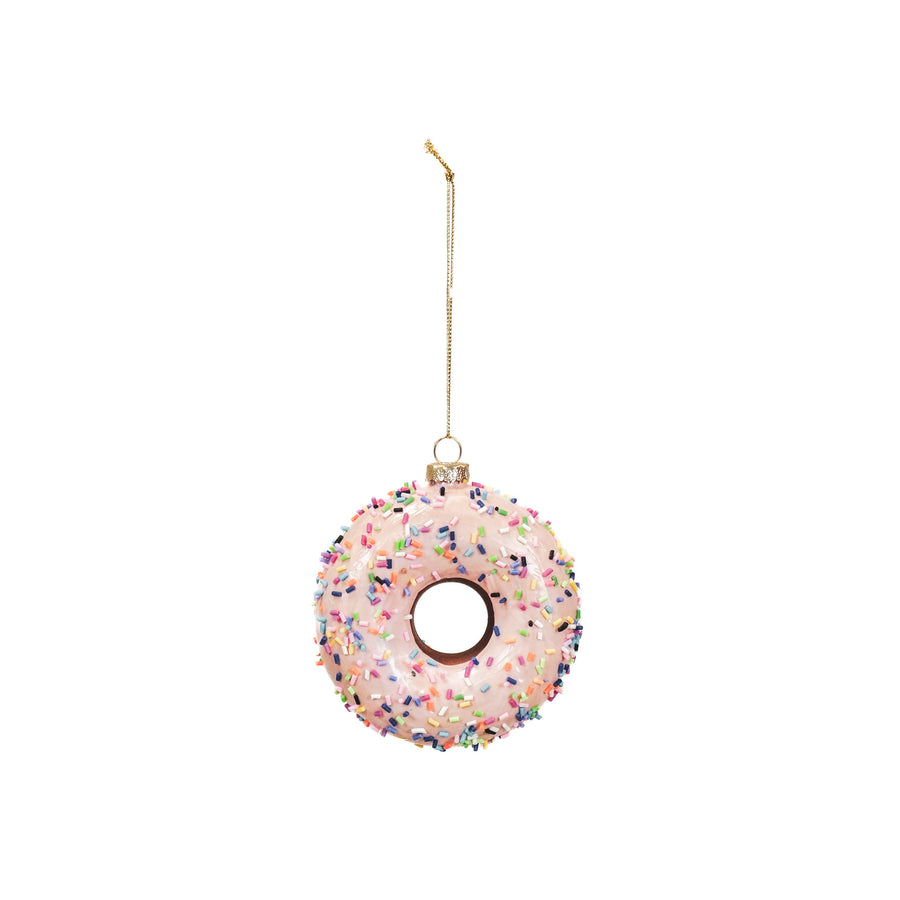 Xmas Hanger - Donut - Glass - 9,5x3,5cm