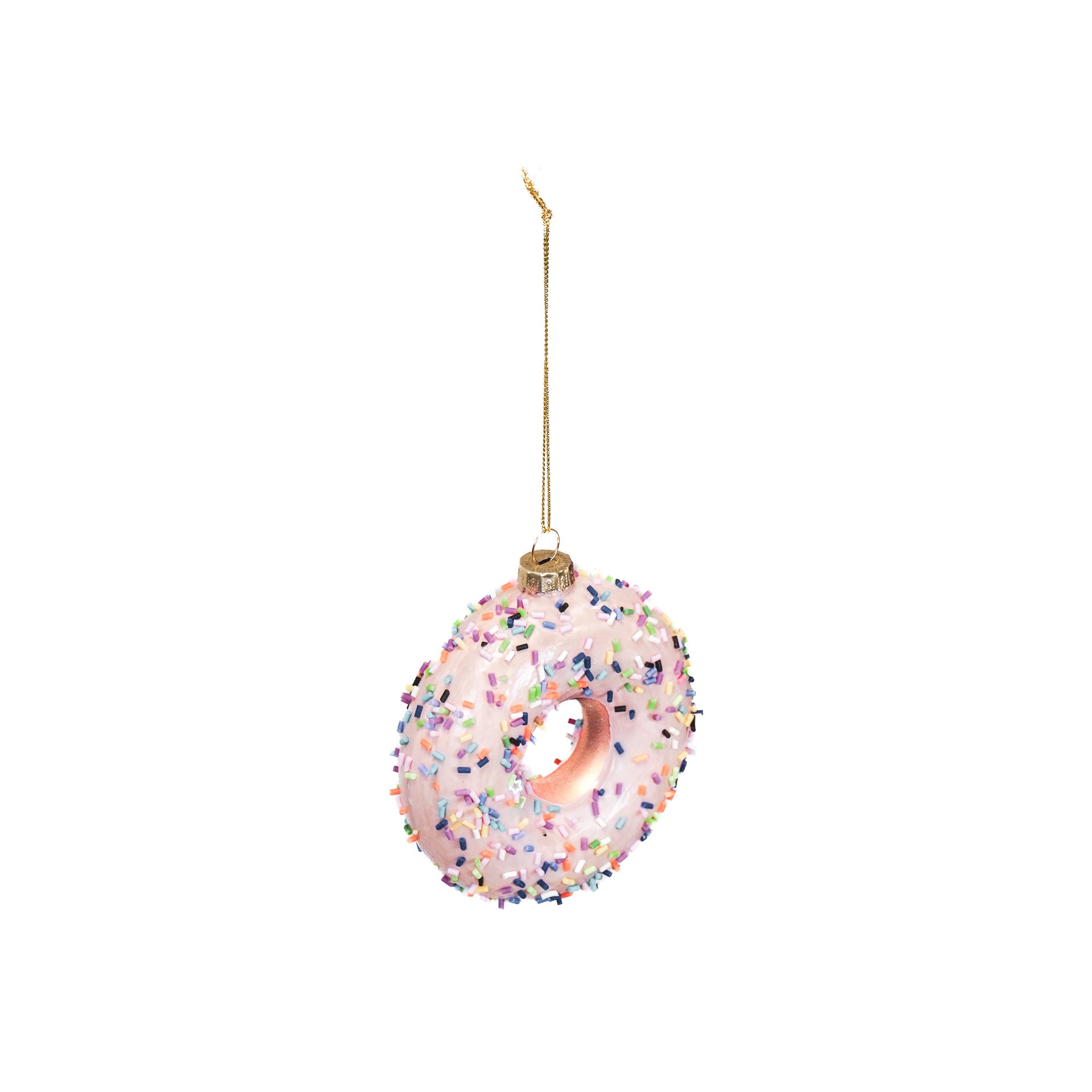 Xmas Hanger - Donut - Glass - 9,5x3,5cm