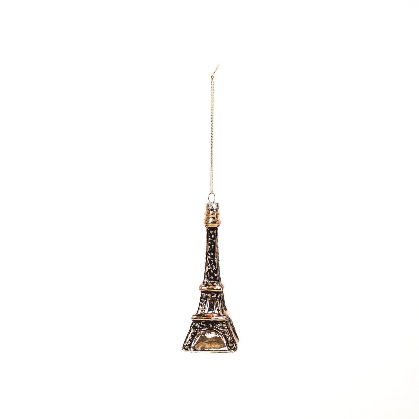 Xmas Hanger - Eiffel Tower - Glass - 5x5x13,5cm