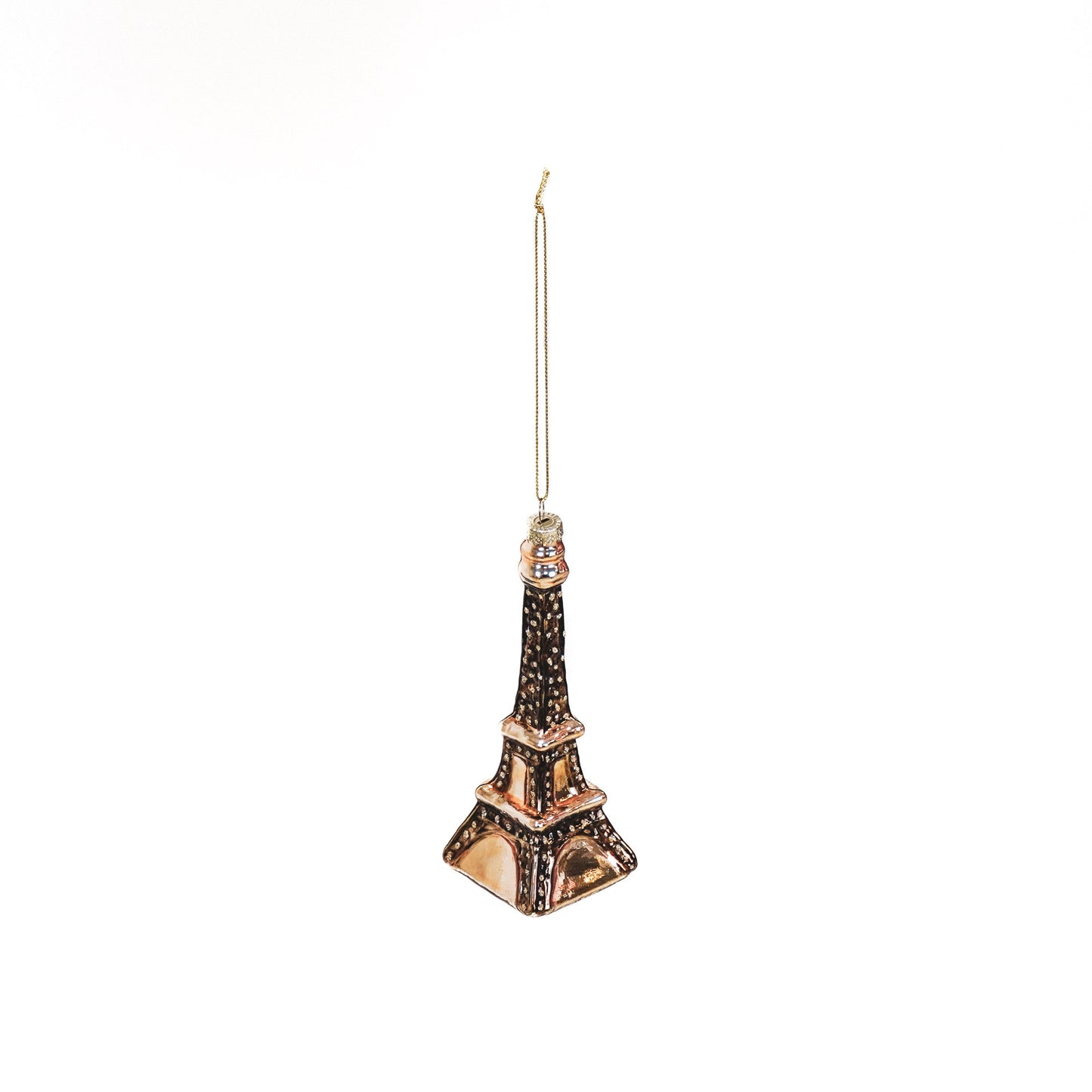 Xmas Hanger - Eiffel Tower - Glass - 5x5x13,5cm