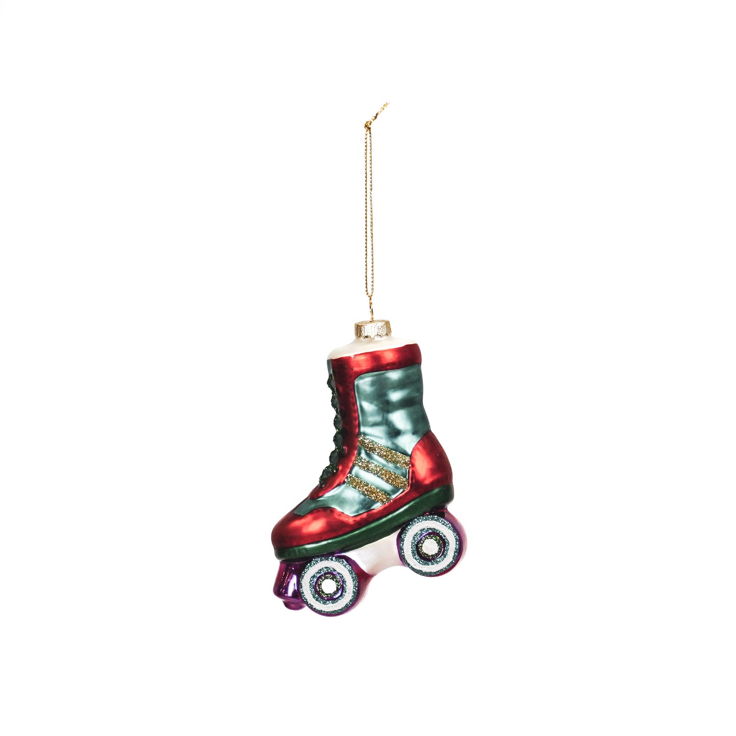 Xmas Hanger - Roller Skate - Glass - 8,5x3,5x11cm