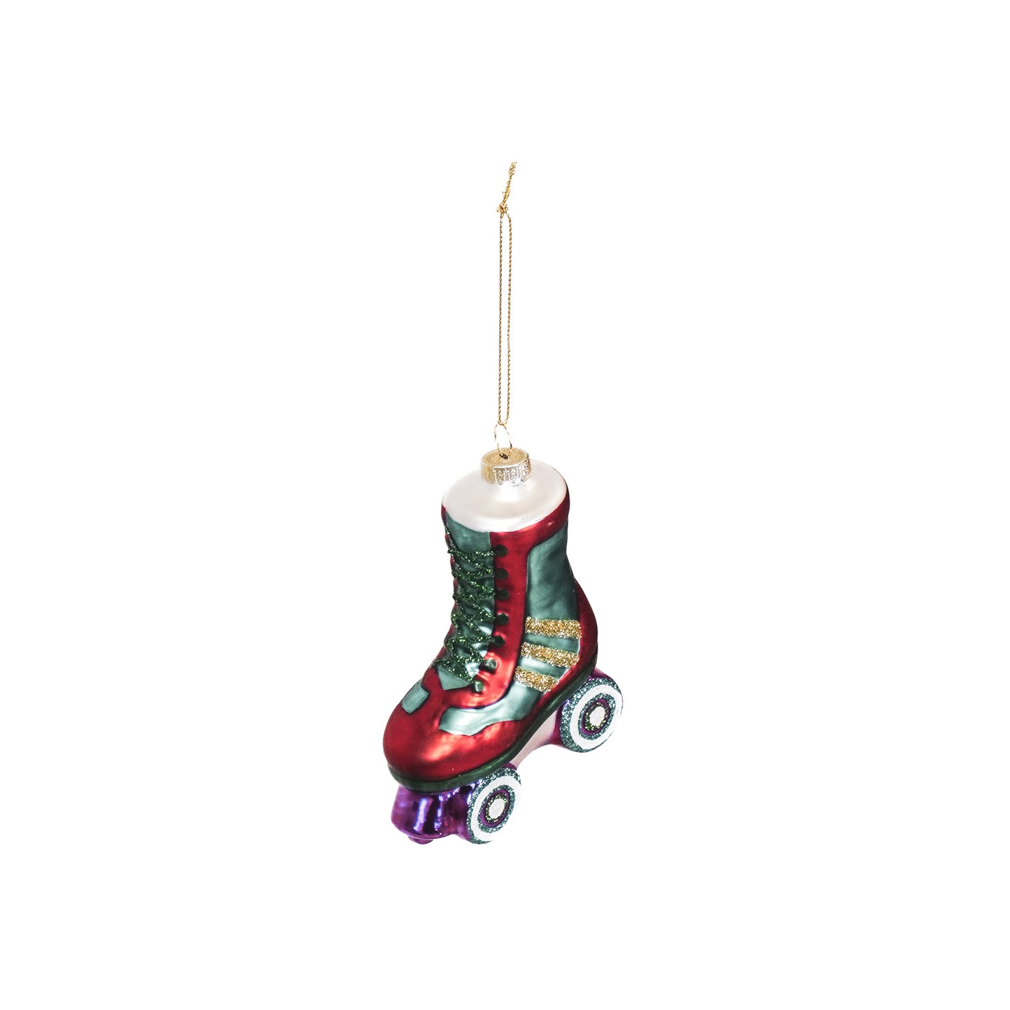 Xmas Hanger - Roller Skate - Glass - 8,5x3,5x11cm