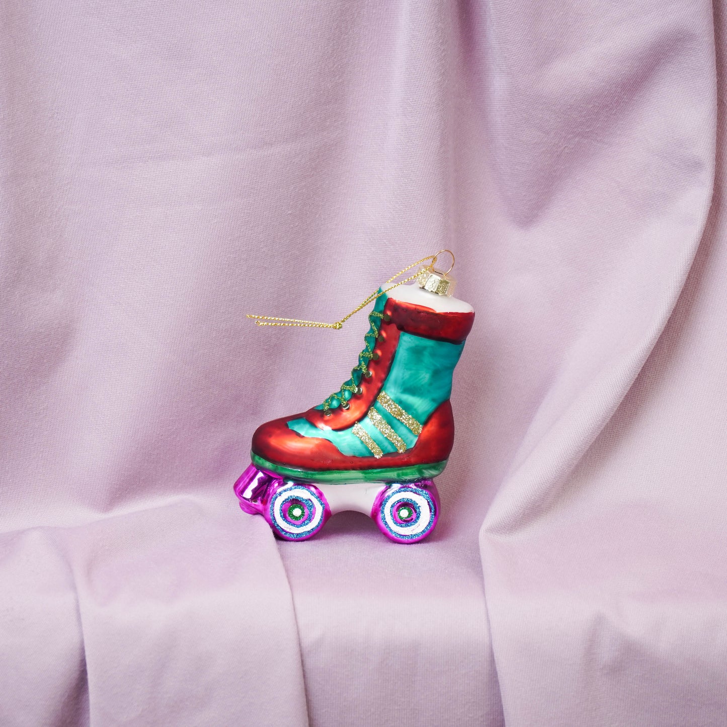 Xmas Hanger - Roller Skate - Glass - 8,5x3,5x11cm