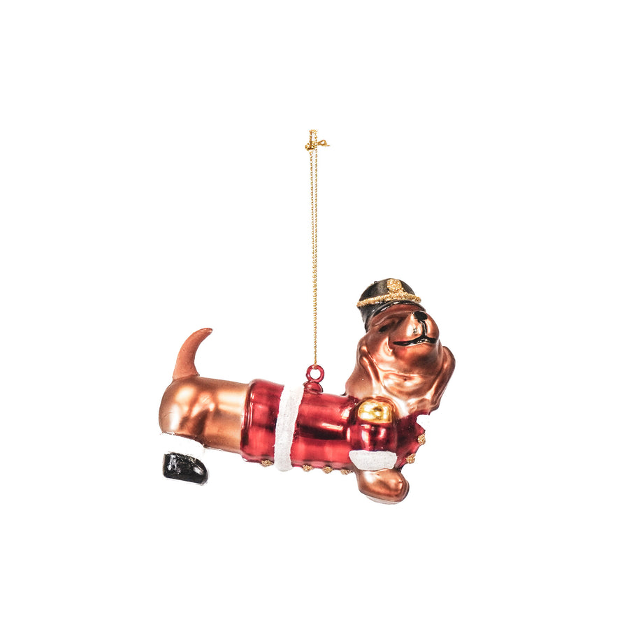 Xmas Hanger - Tackle - Glass - 10x4x8cm