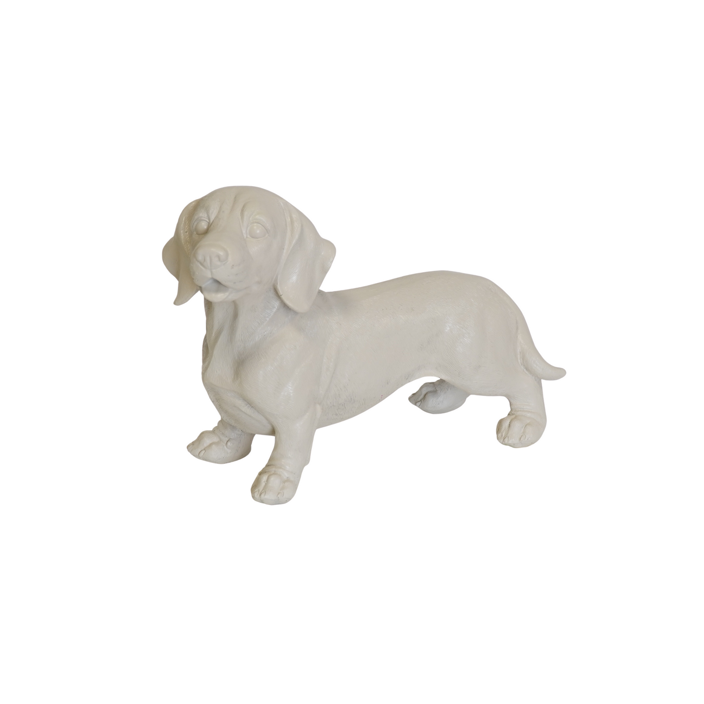 Ornament - Tackle Dog - Polyresin - Beige - 20x8x15cm