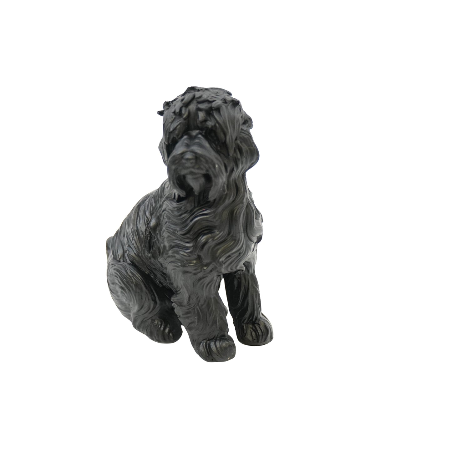 Ornament - Labradoodle - Polyresin - Black - 10,5x5x9cm