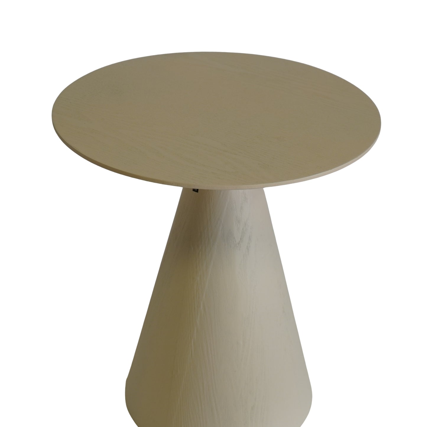 Side Table - Round-  MDF - Sand - 40x40x44cm