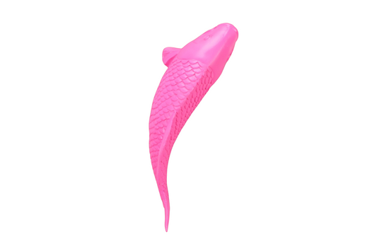 Ornament - Fish - Hanging - Polyresin - Pink - 24x10x7cm