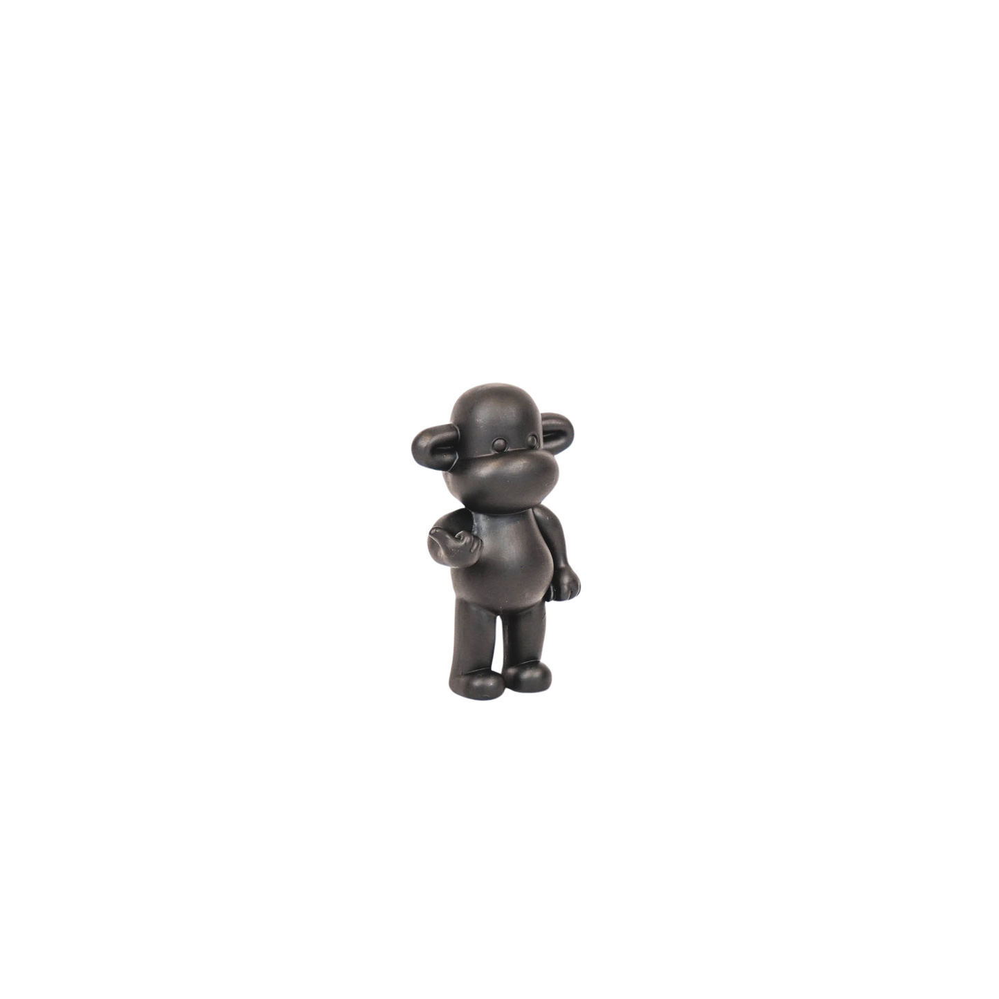 Ornament - Hang Loose Monkey Figurine 'The Legend' - Polyresin - Black - 20,5x13,5x35cm
