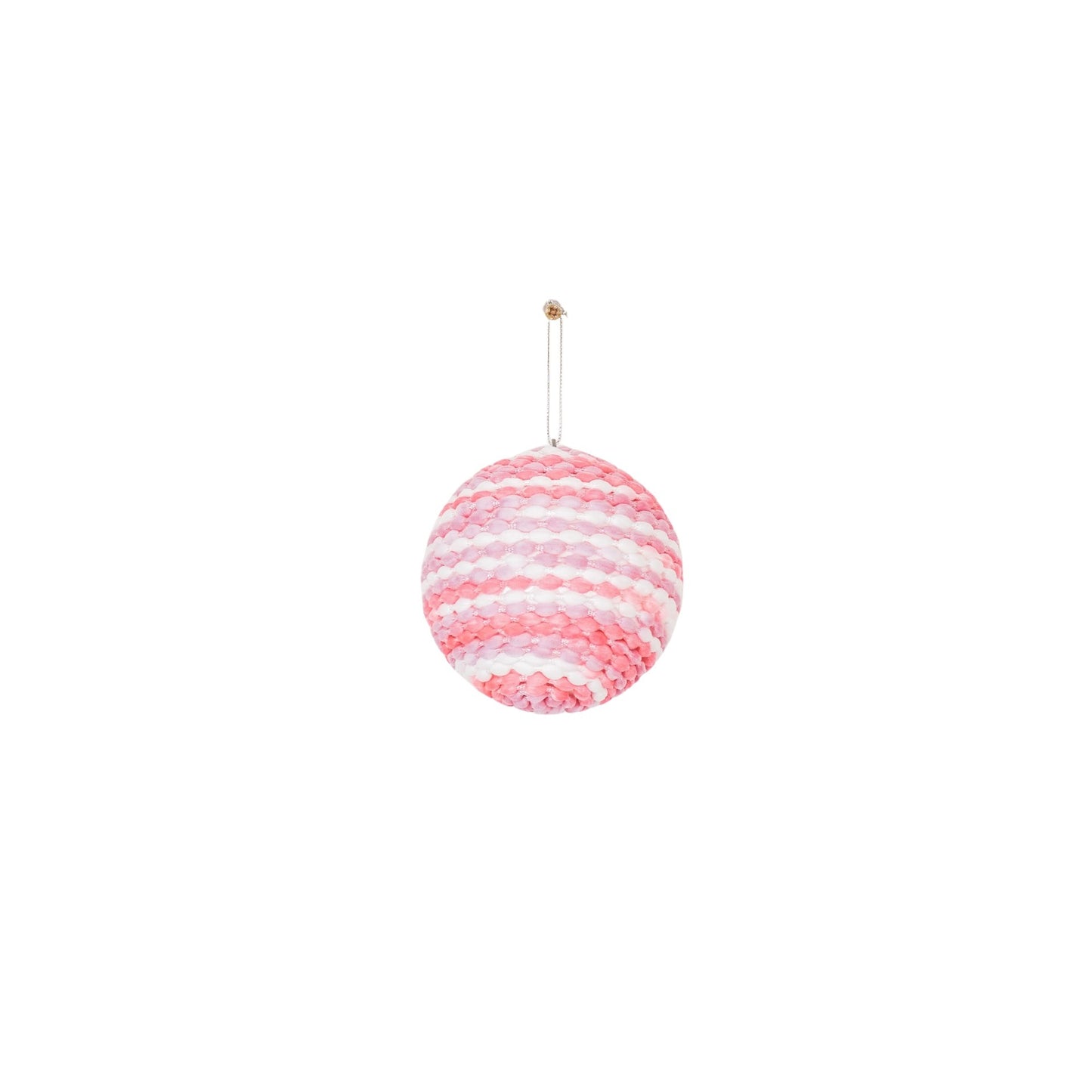 Xmas Hangers- Xmas Balls- Foam- Neon Pink -S3- 10cm