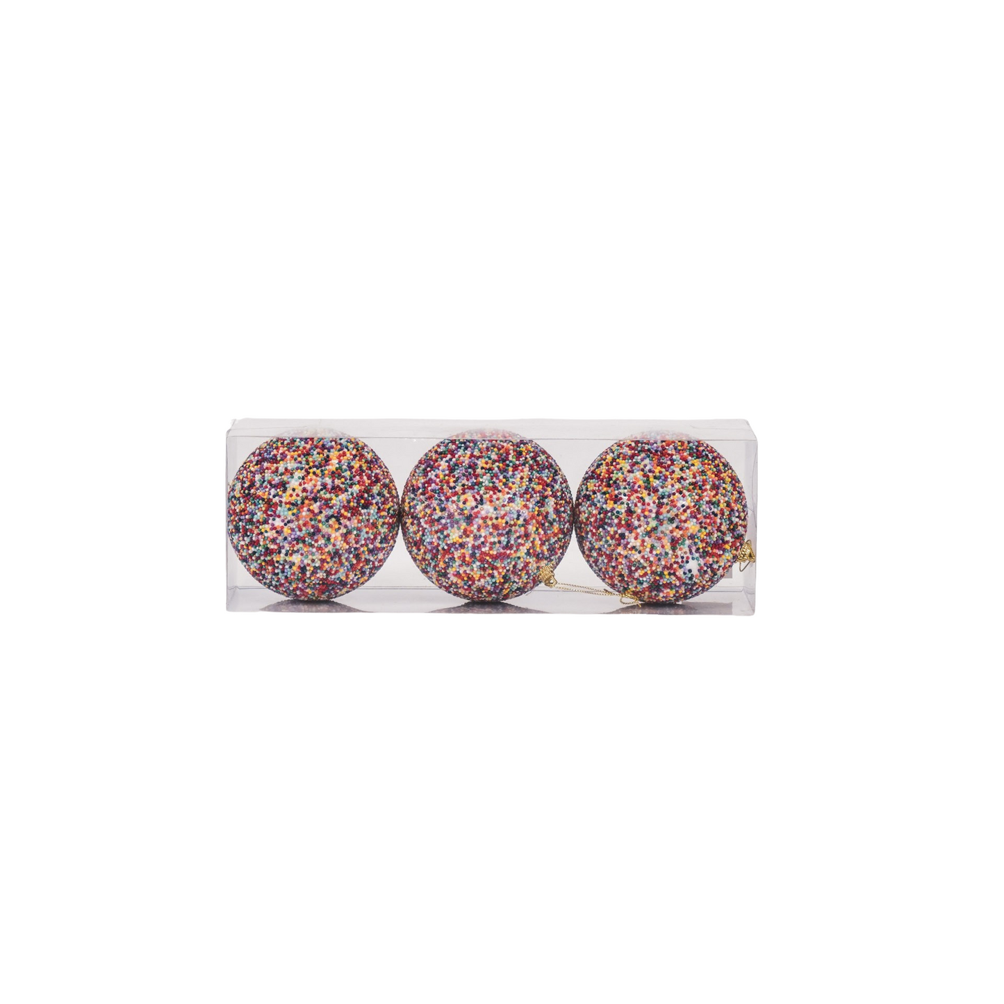 Xmas Hangers- Xmas Balls- Foam- Disco Dip -S3- 10cm