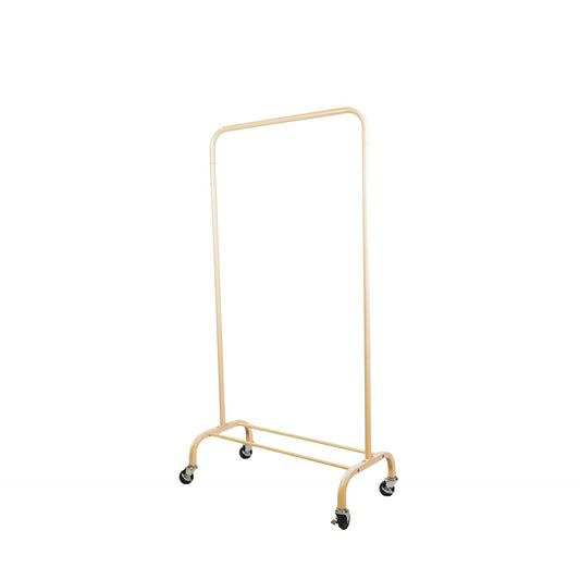 Clothes rack - Wheels - Sand - 80x40x155cm